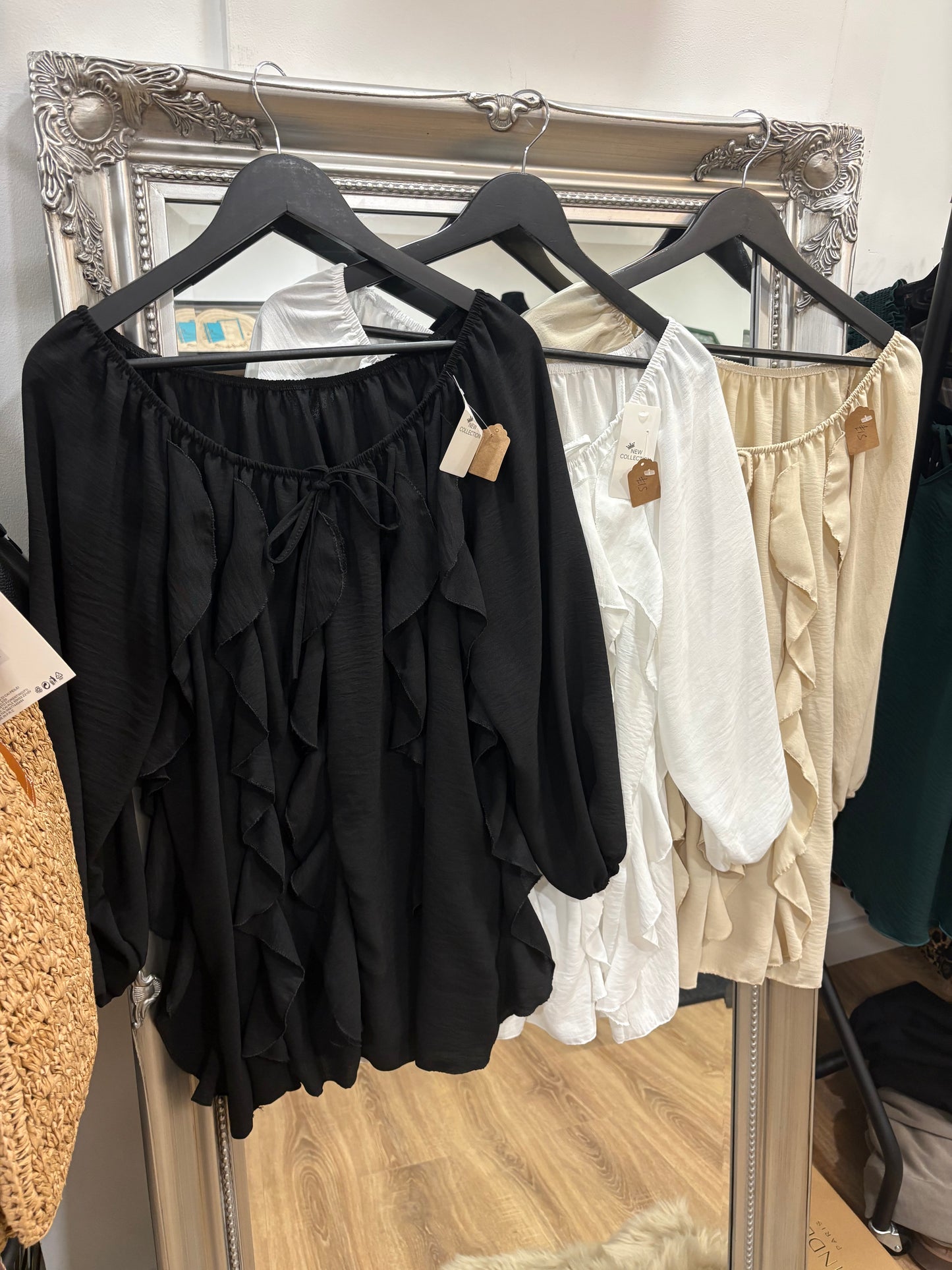 Vertical Frill Blouse