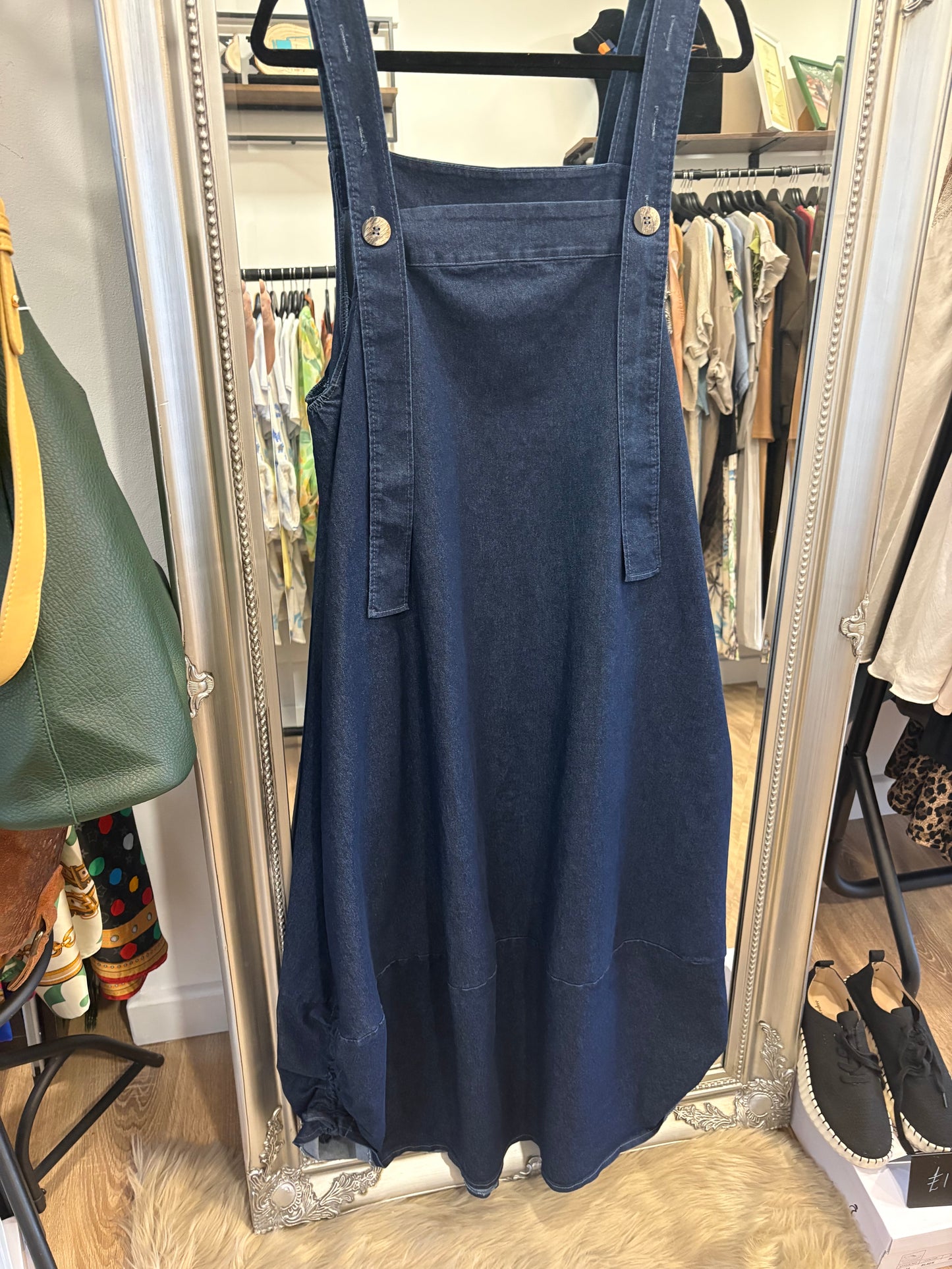 Dungaree Cocoon Dress