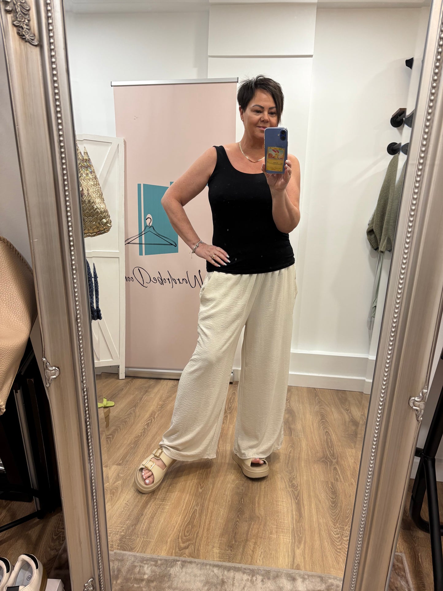 Wide Leg Trouser with pockets
