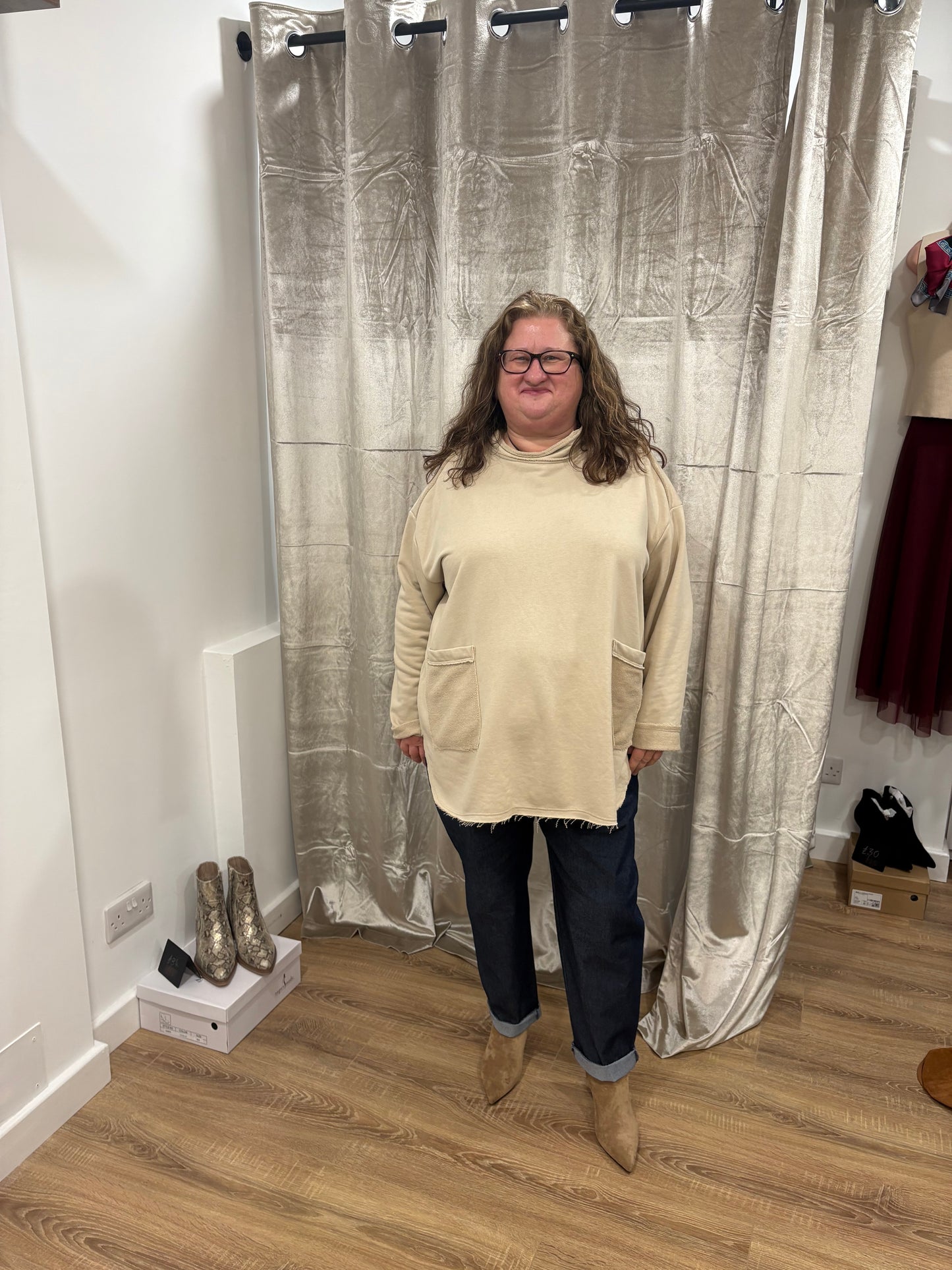 Curve, Stretch Turn up Jeans