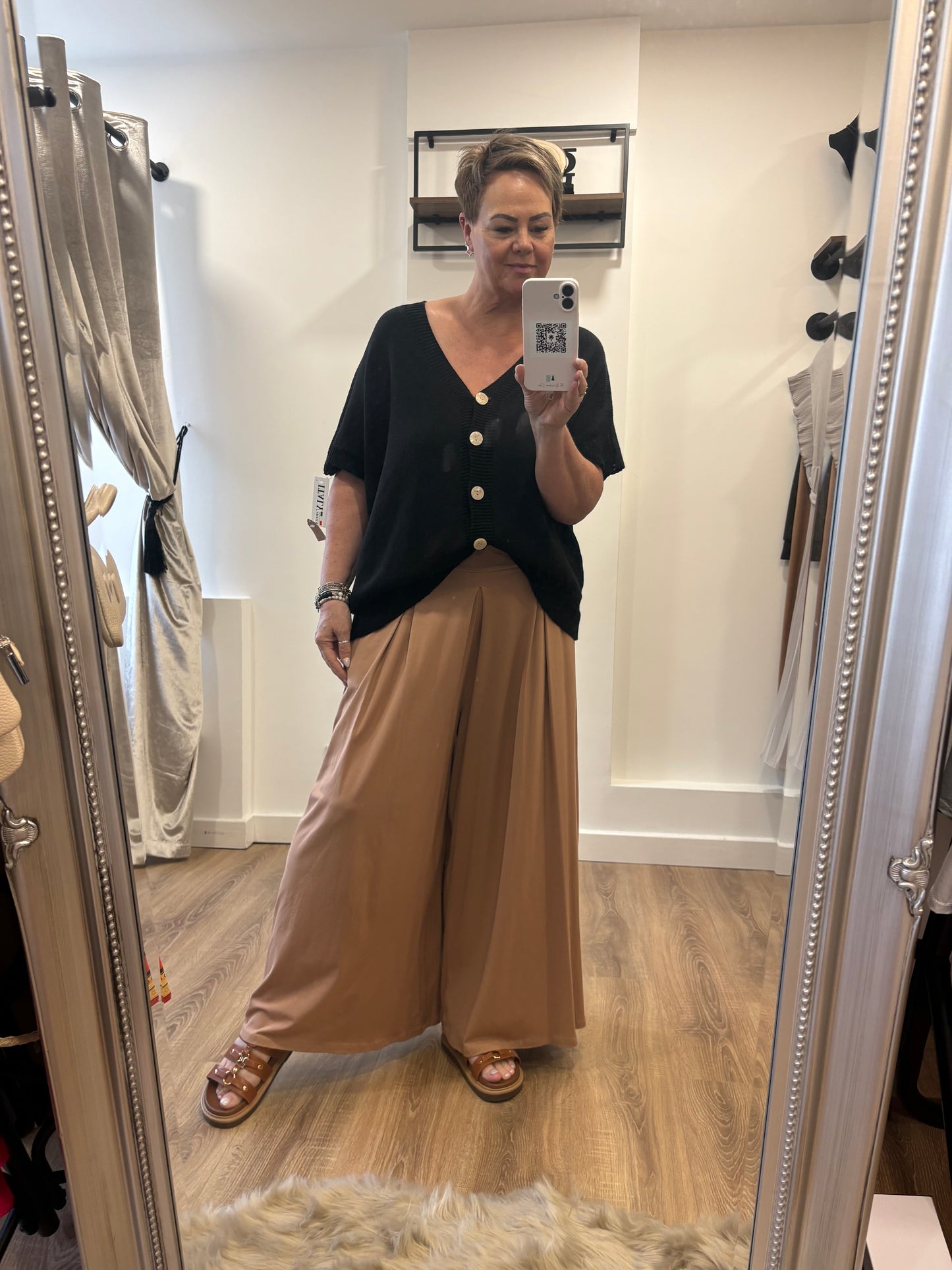 Jersey Palazzo Trousers