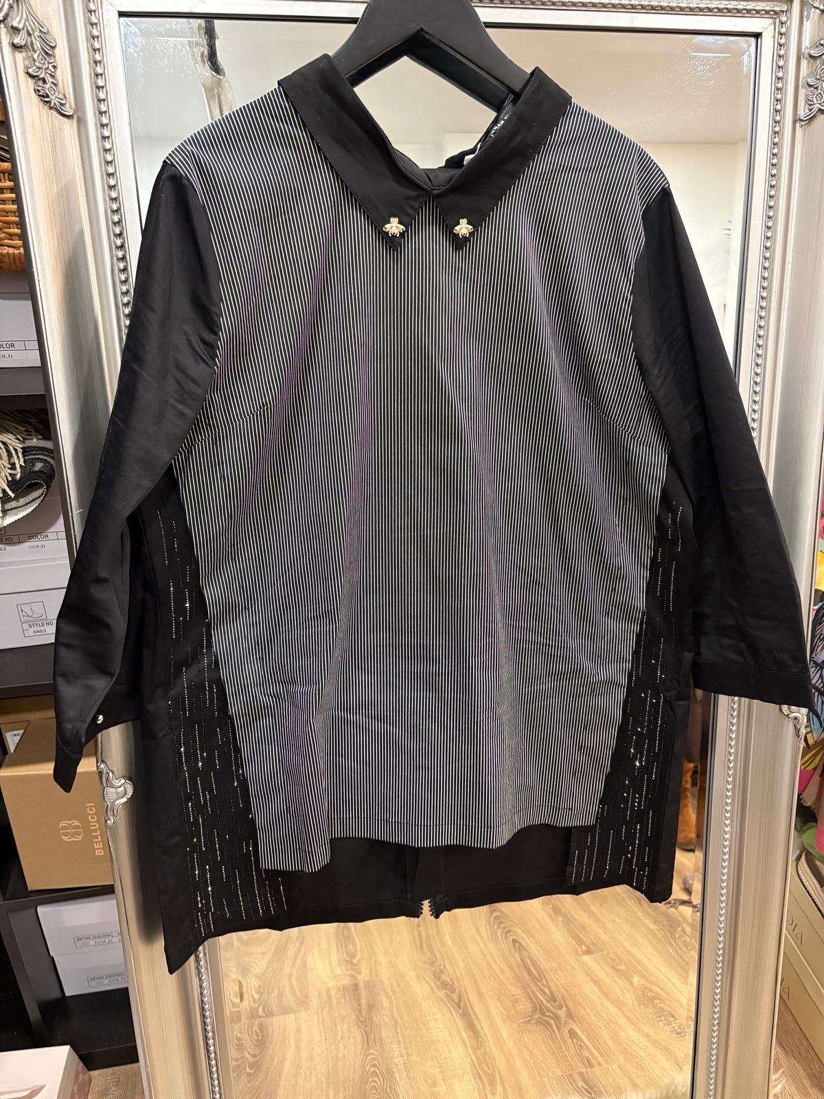 Stripe and Sparkle Shirt