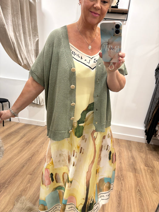 Short Sleeve Cardigan