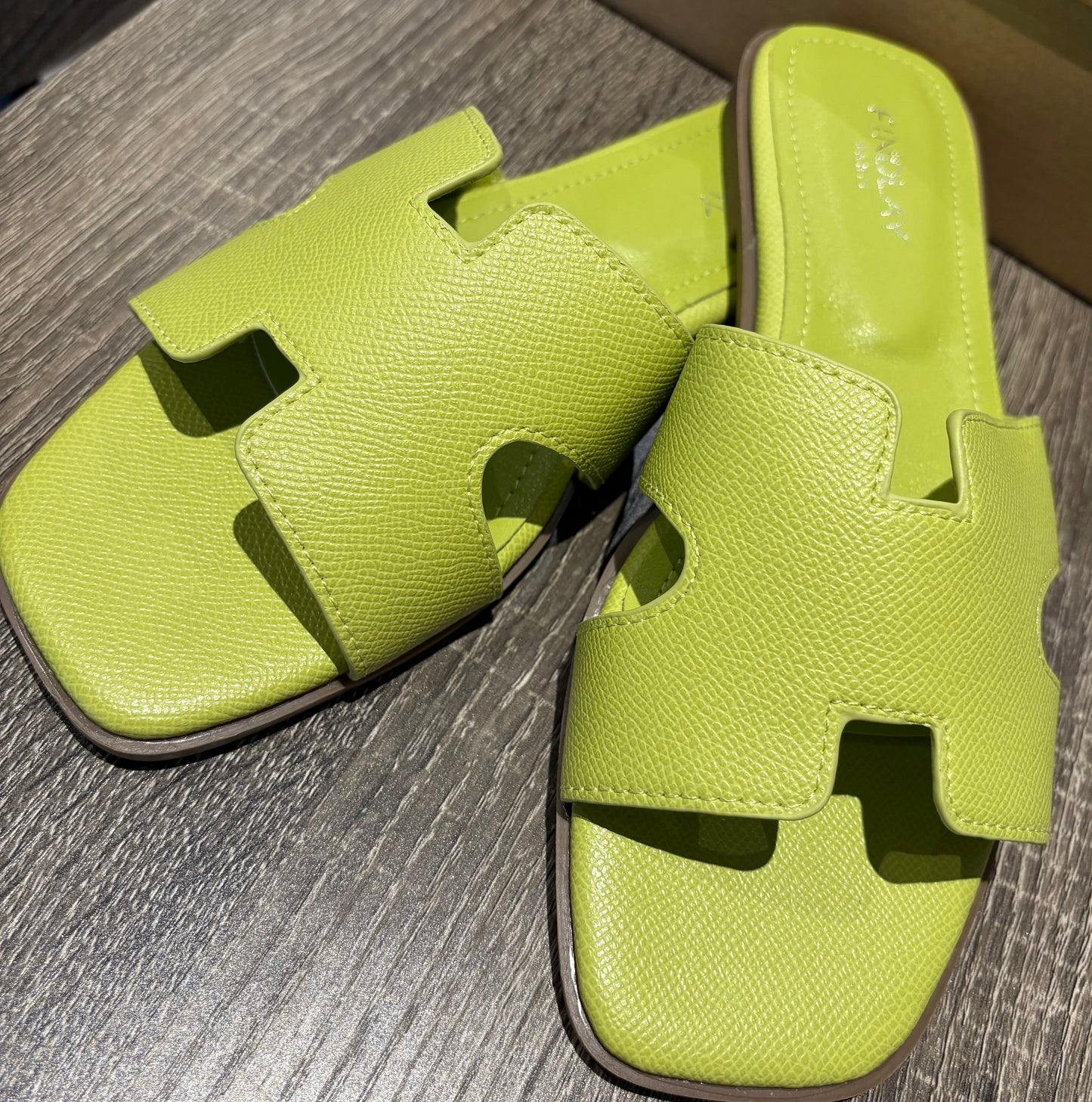 Lime Green Sliders