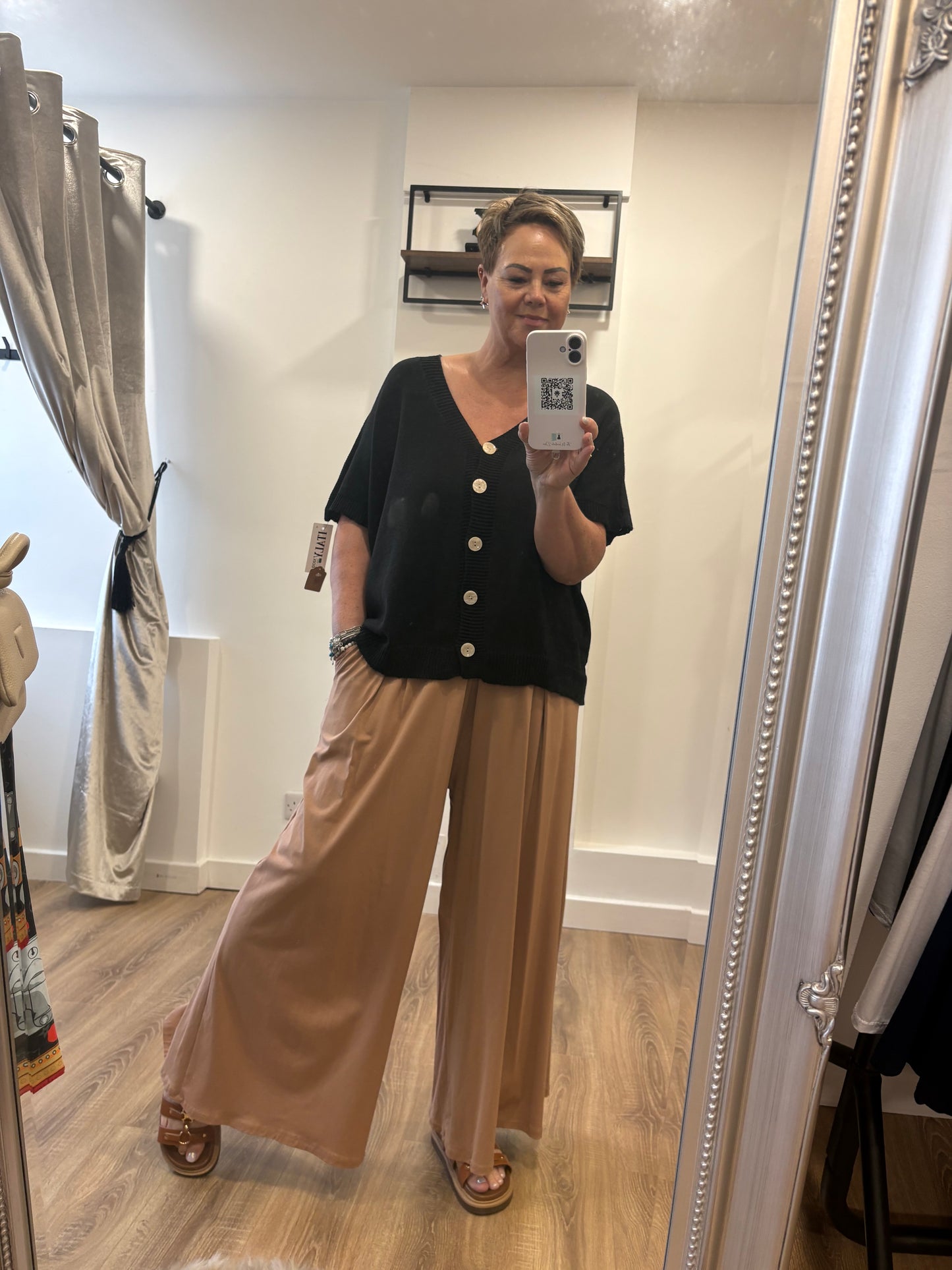 Jersey Palazzo Trousers