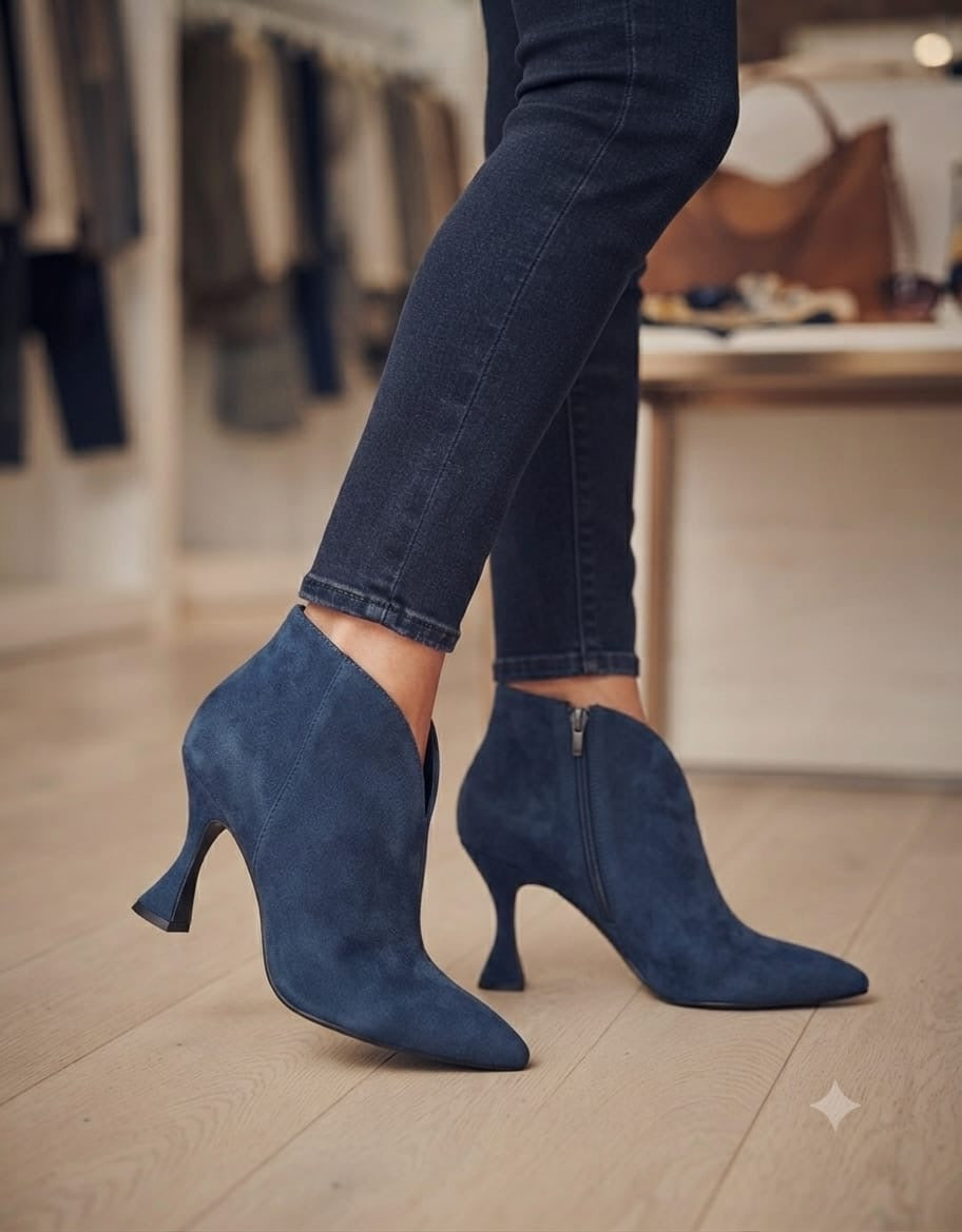 Suede Shoe Boots