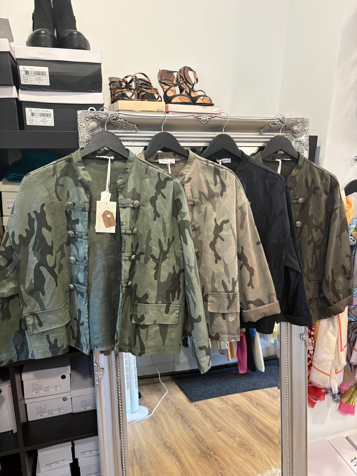 Camo Military Jacket
