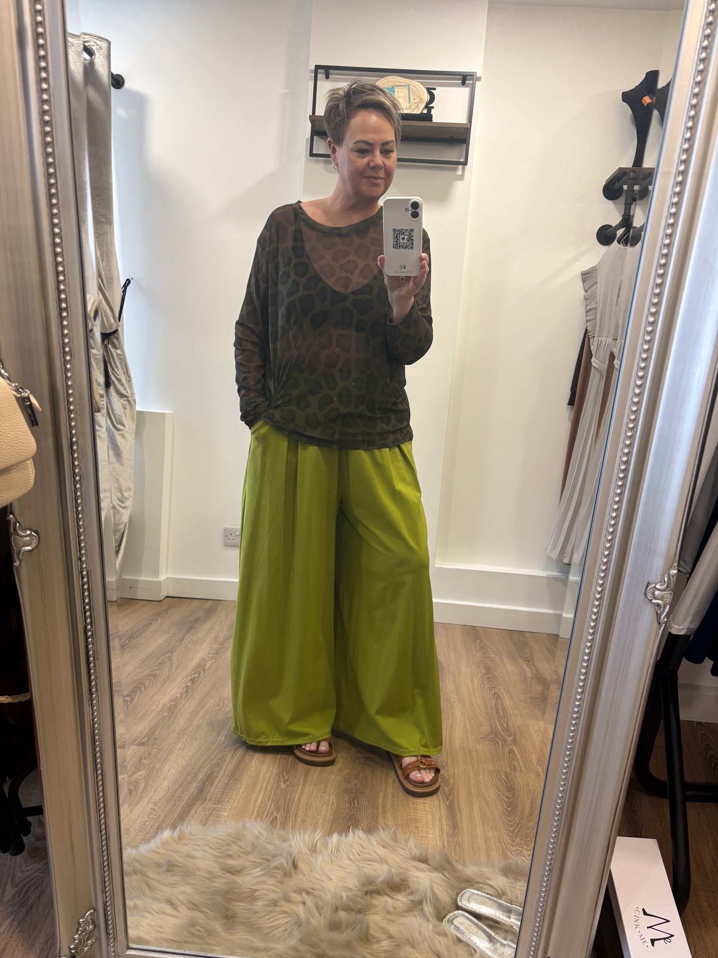 Jersey Palazzo Trousers