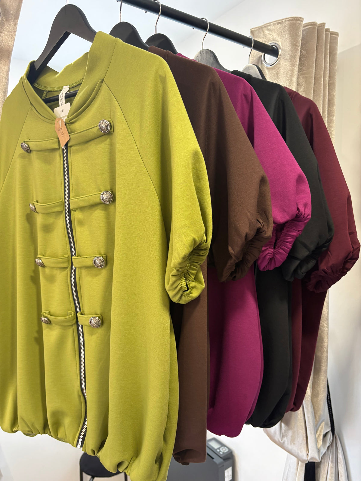Short Sleeve, Military Jacket