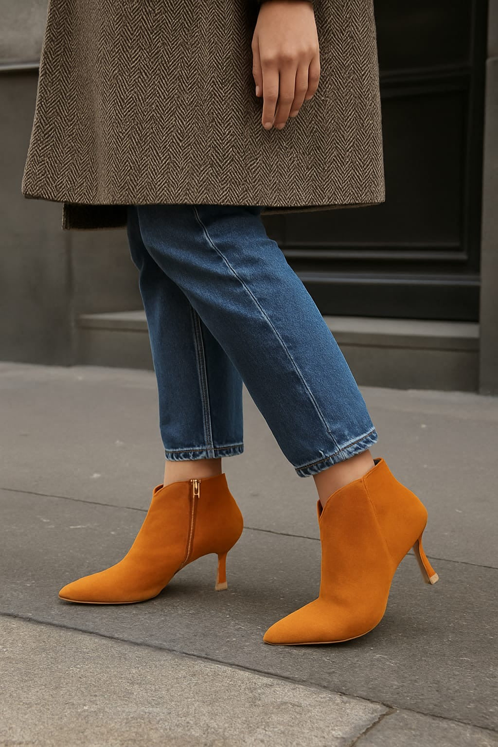 Suede Shoe Boots