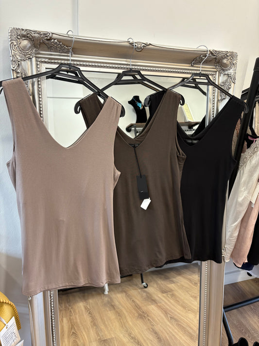 V Neck Vest Top