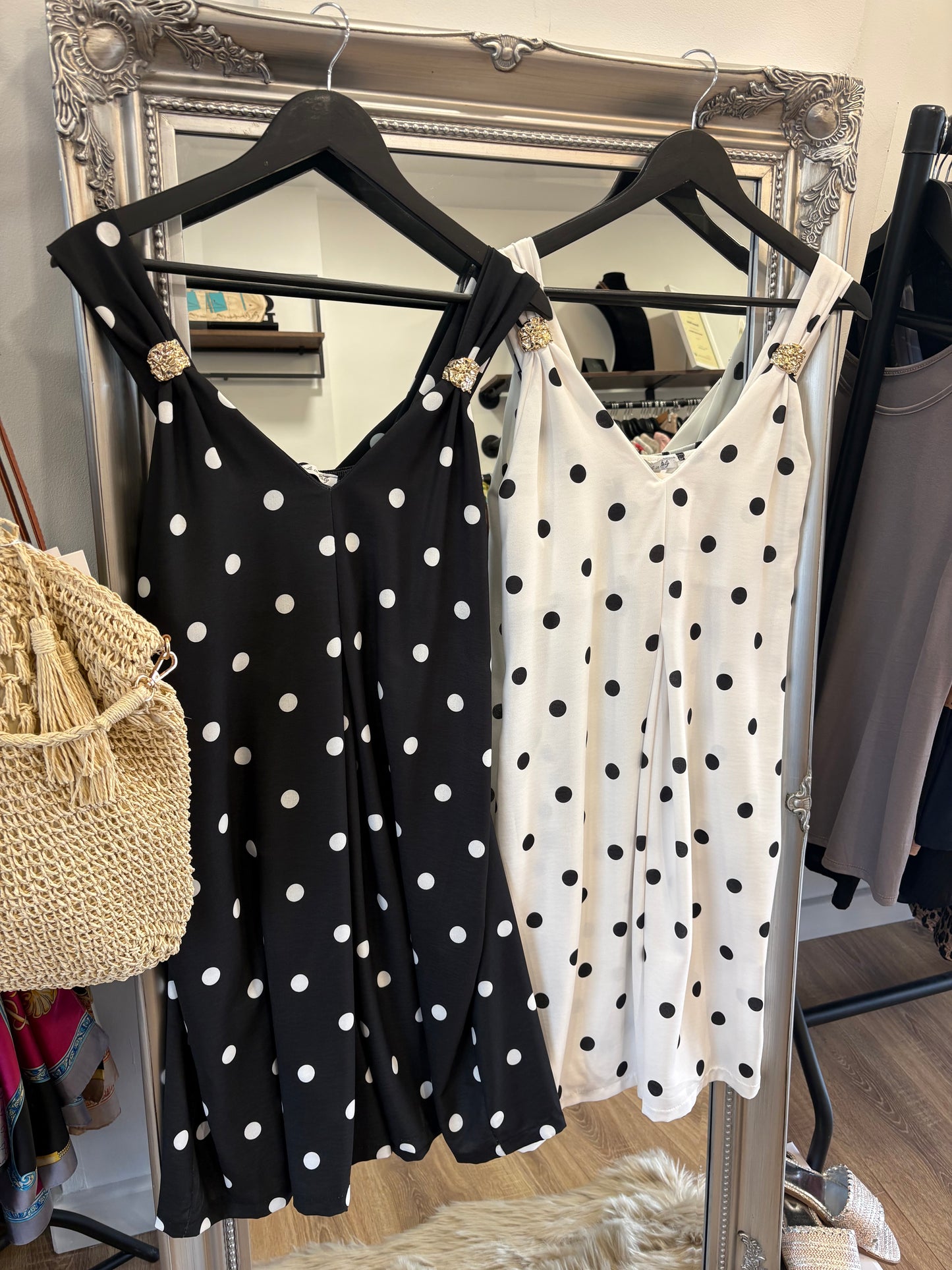 Polka Dot Playsuit