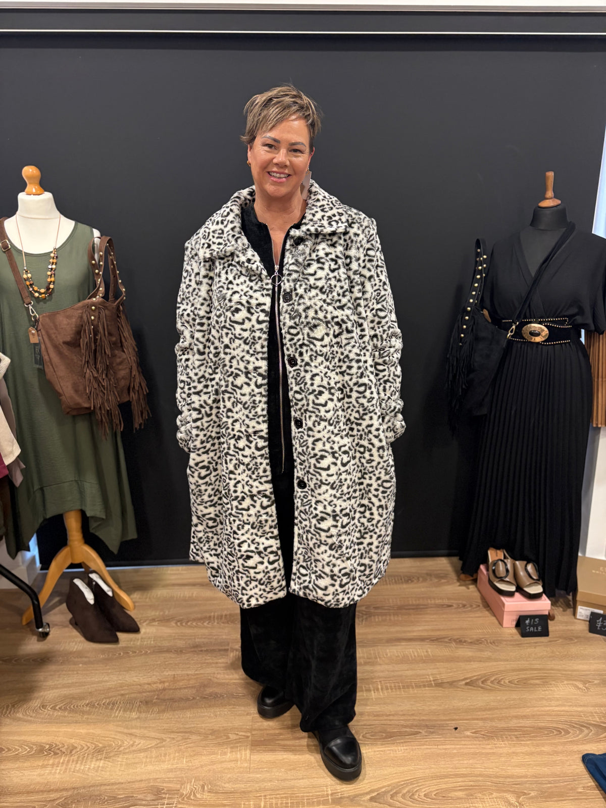 Fun Fur Animal Coat