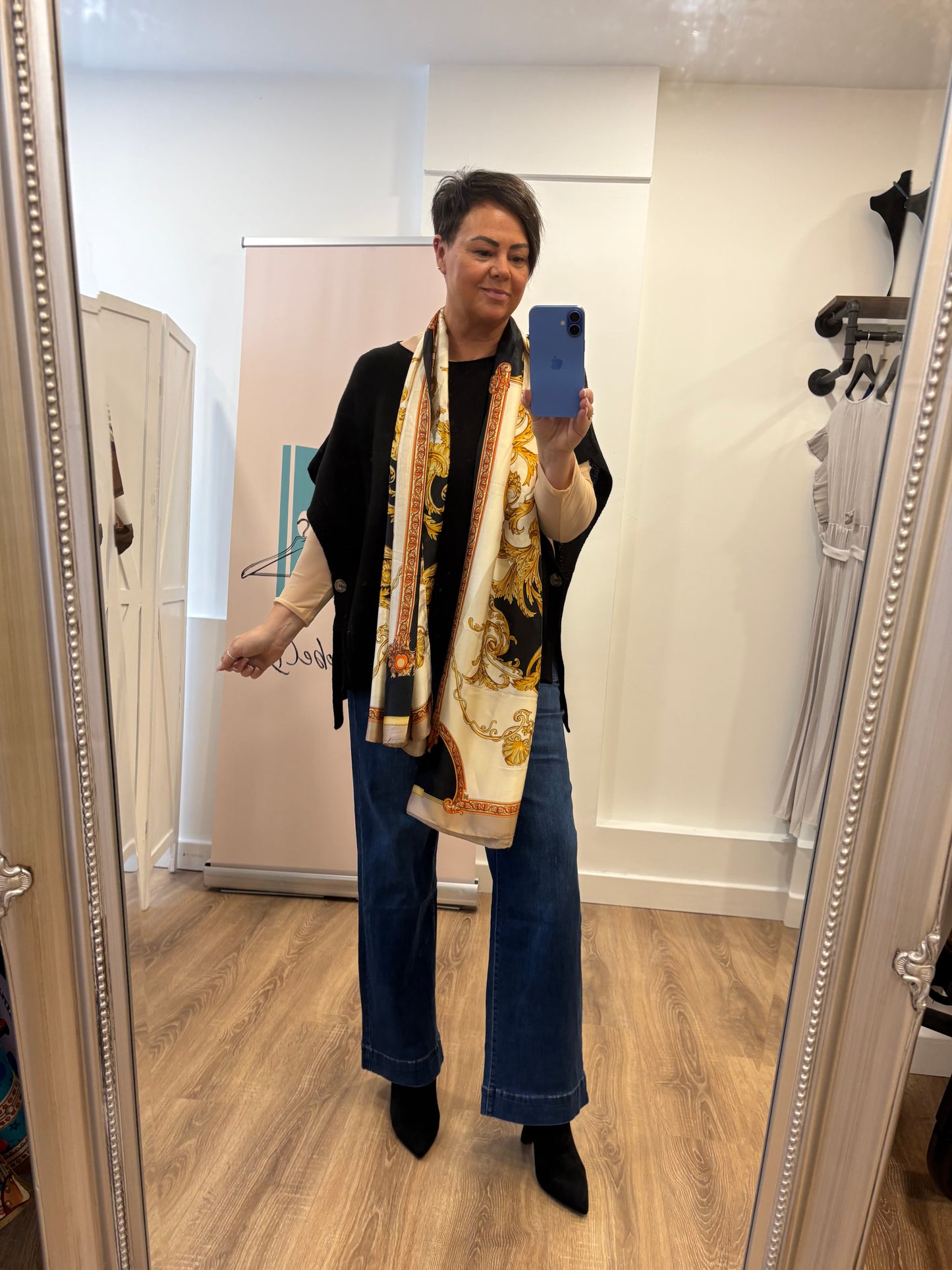 Button Side, Knitted Tank Top