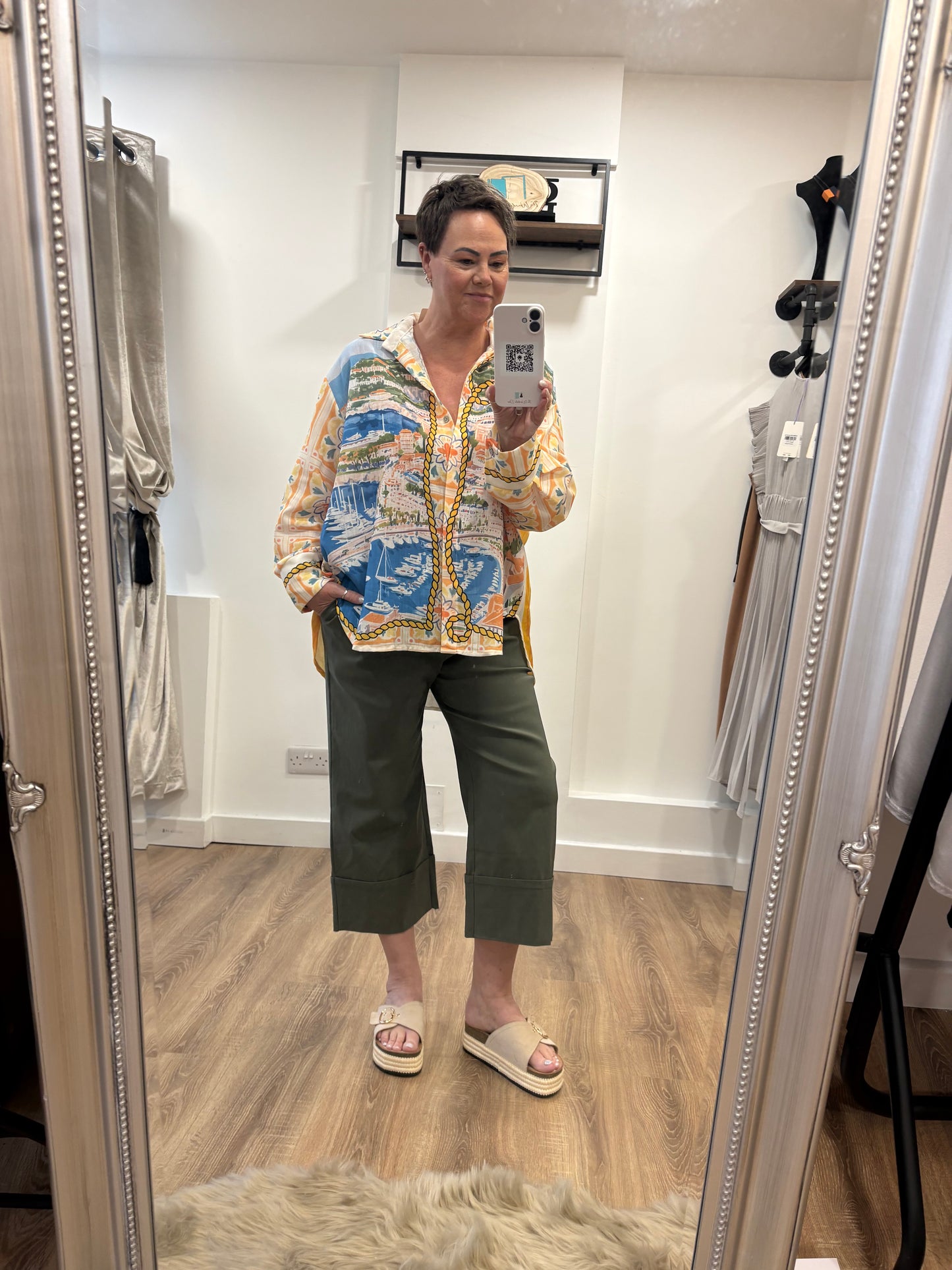 Seaside Print Shirt