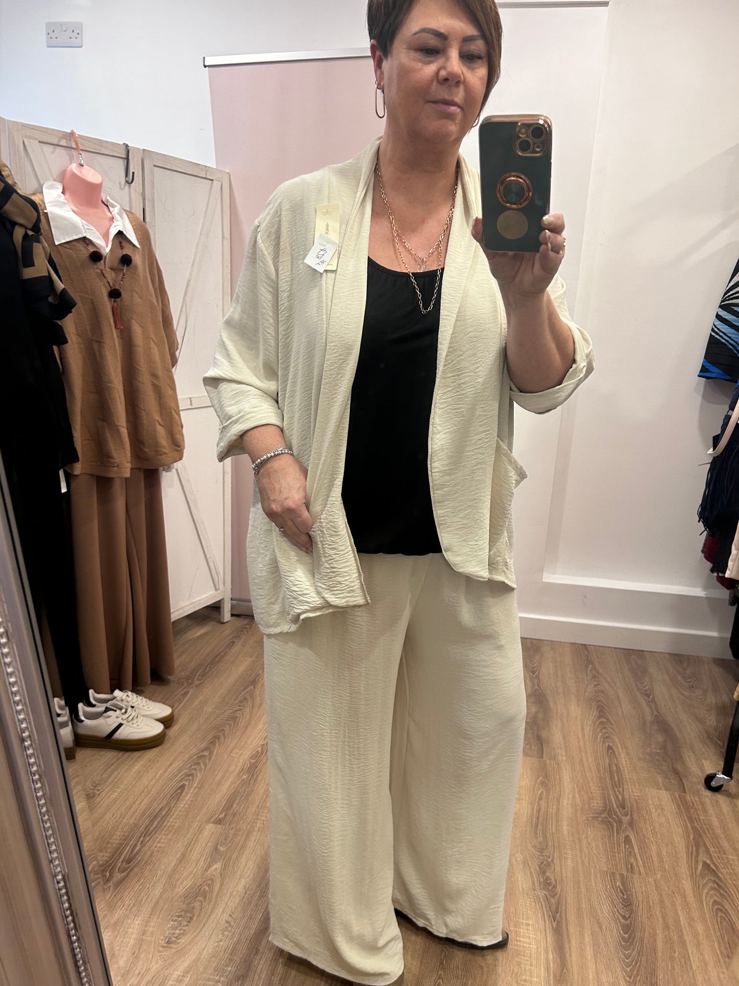 Wide Leg Trouser Suit