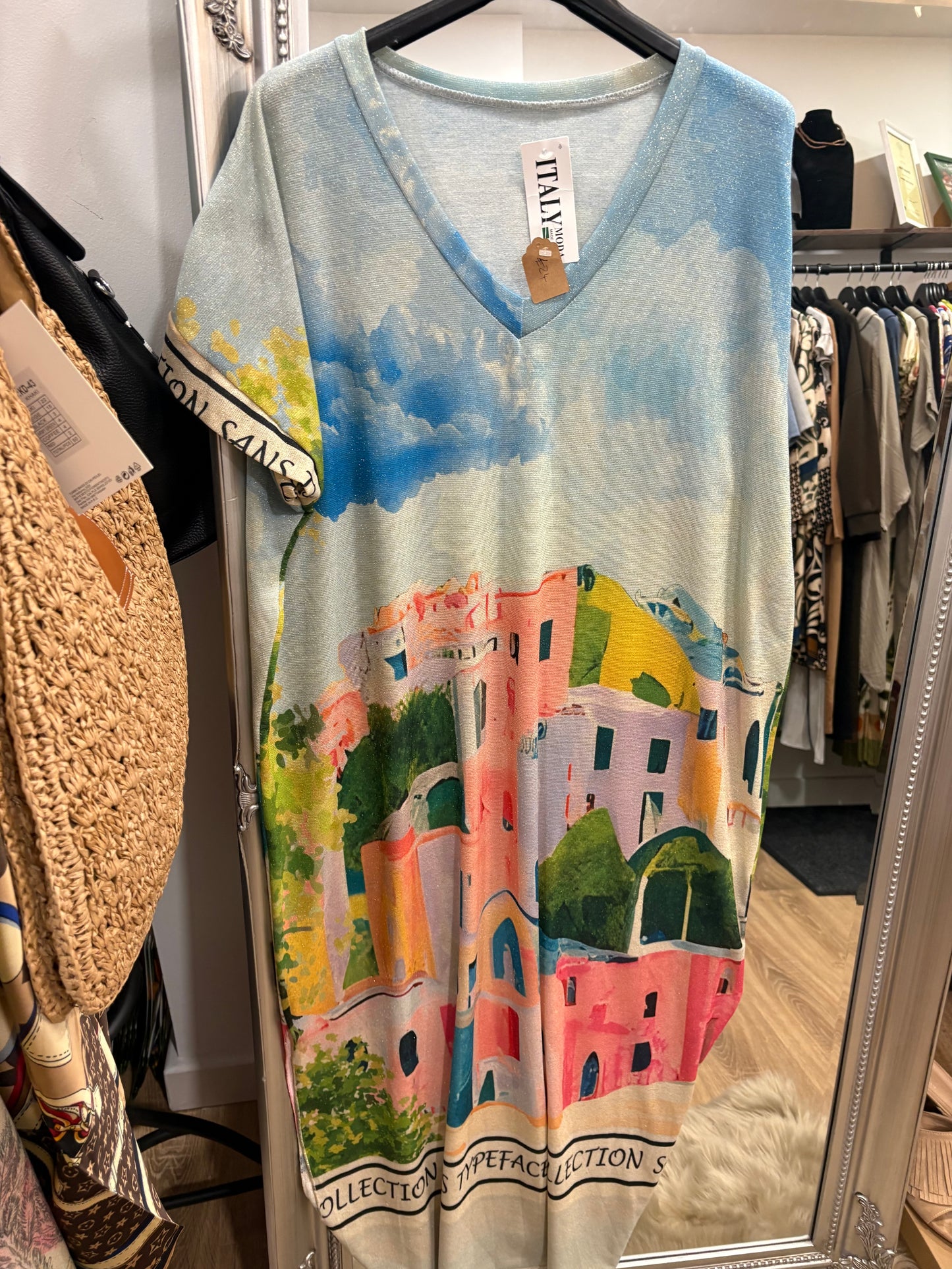 Shimmer Design Dress