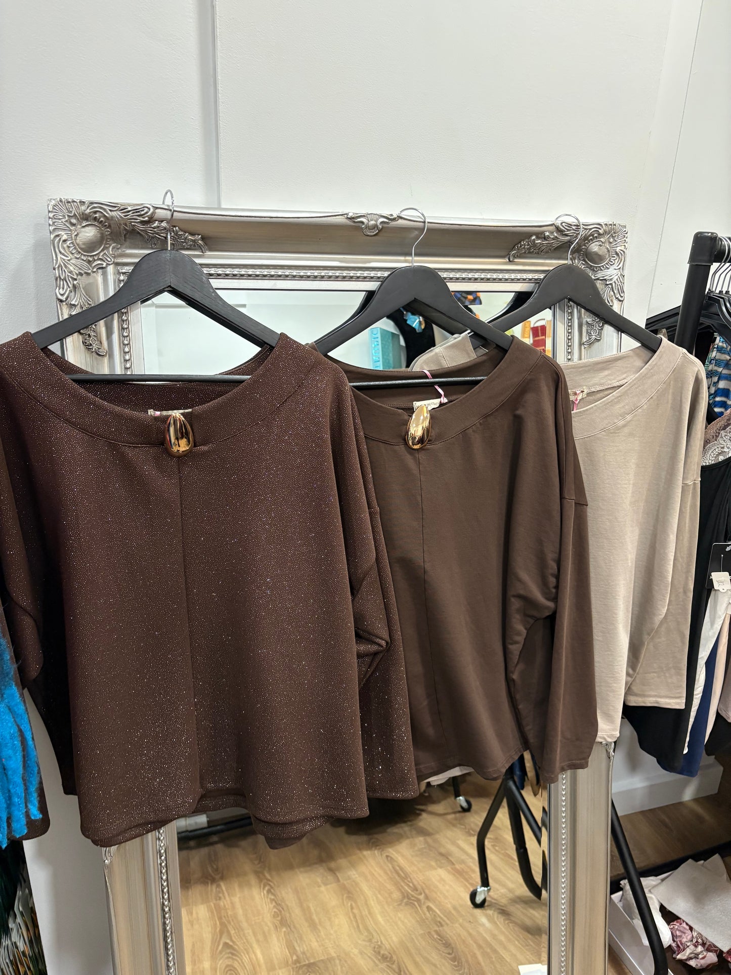 Golden Nugget Brooch Sweatshirt