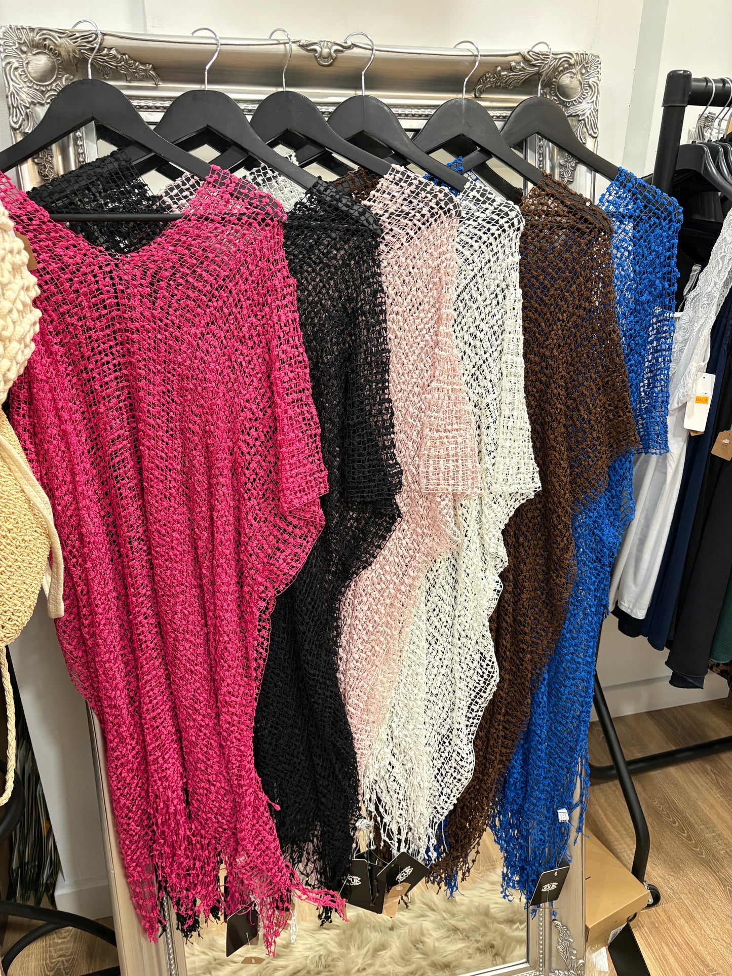 Longline Crochet Tunic