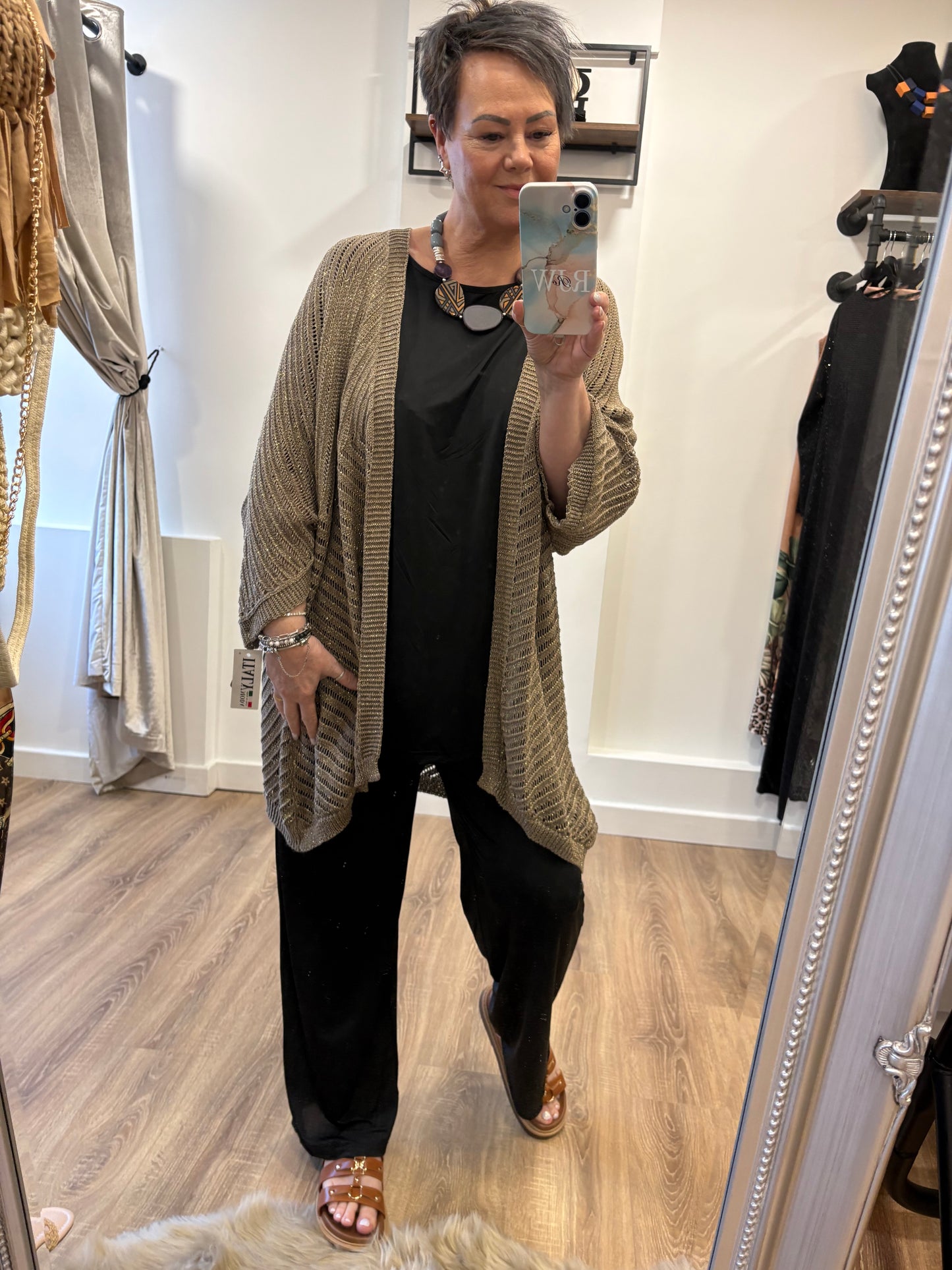 Longline, Crochet Cardigan