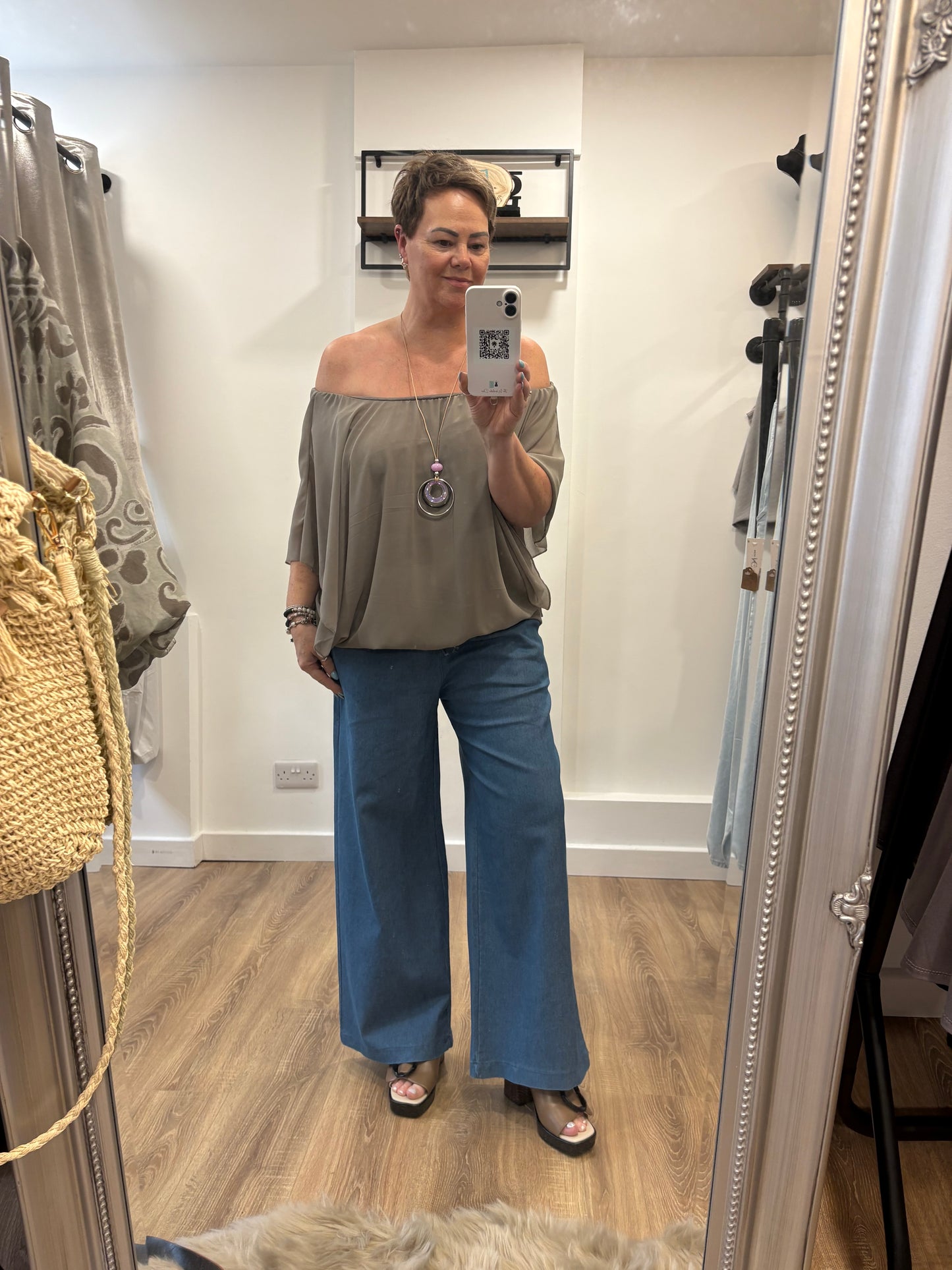 Double Layer, Chiffon Blouse