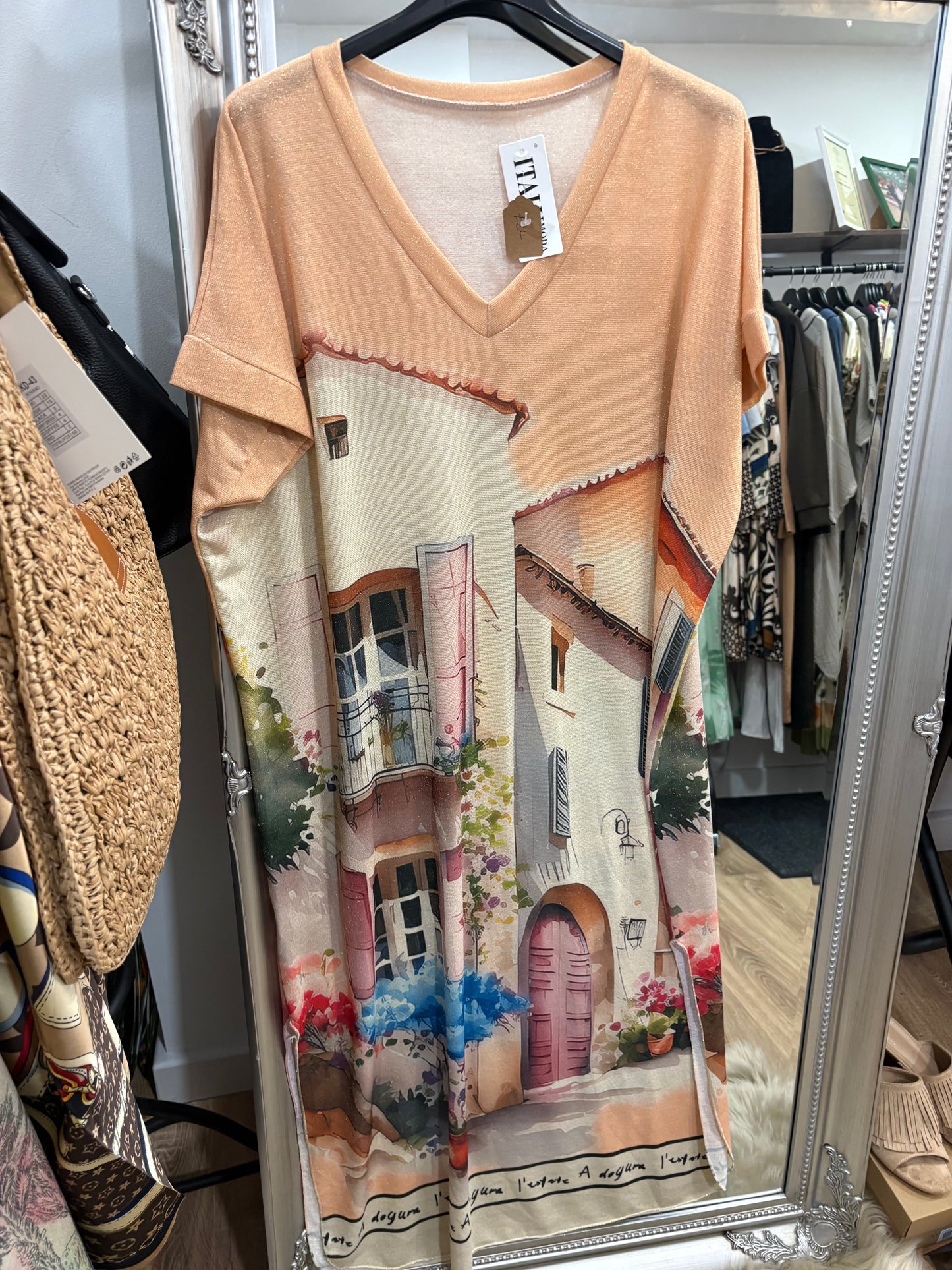 Shimmer Design Dress