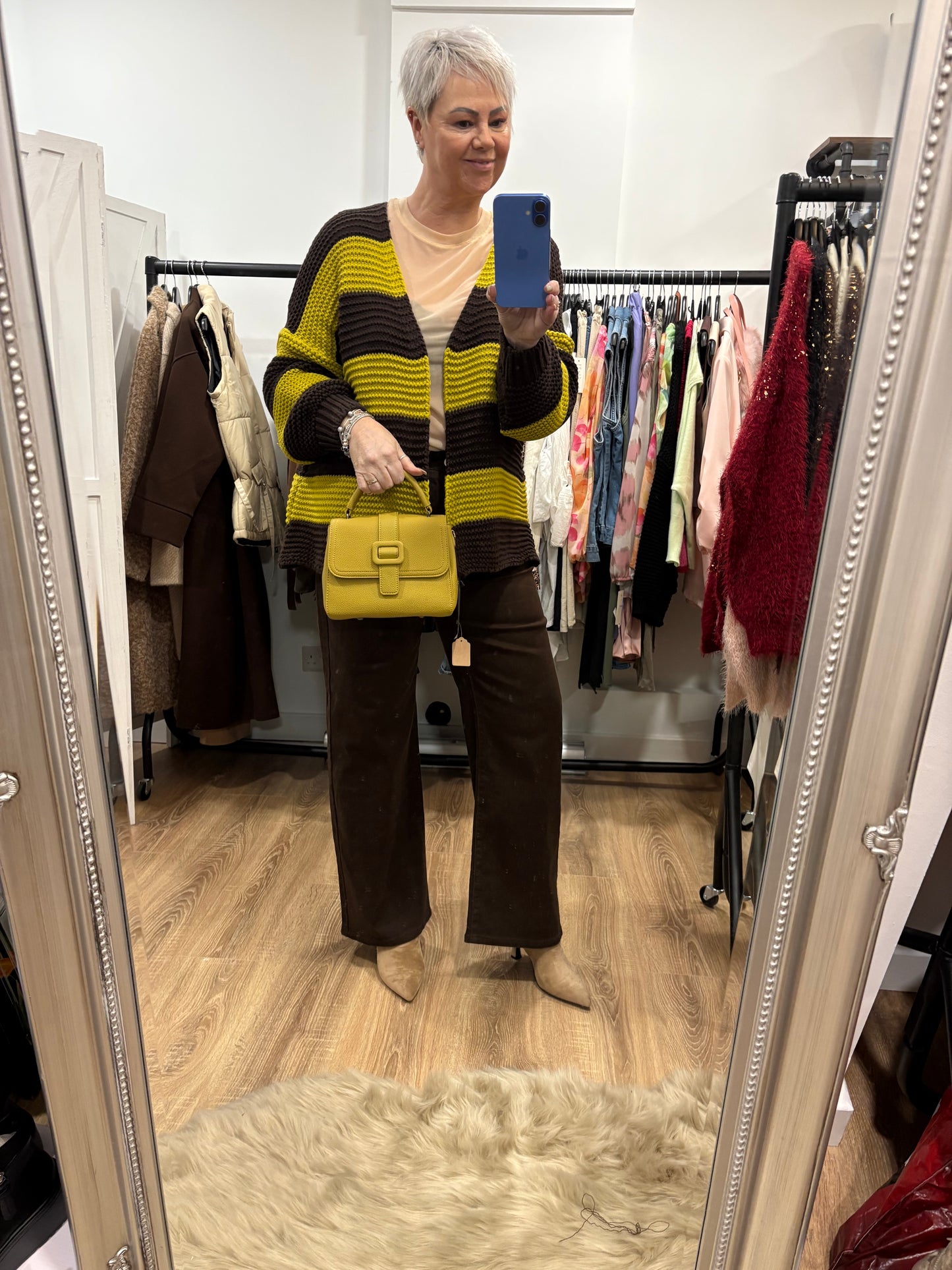 Chunky Stripe Cardigan