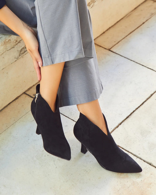 Suede Shoe Boots