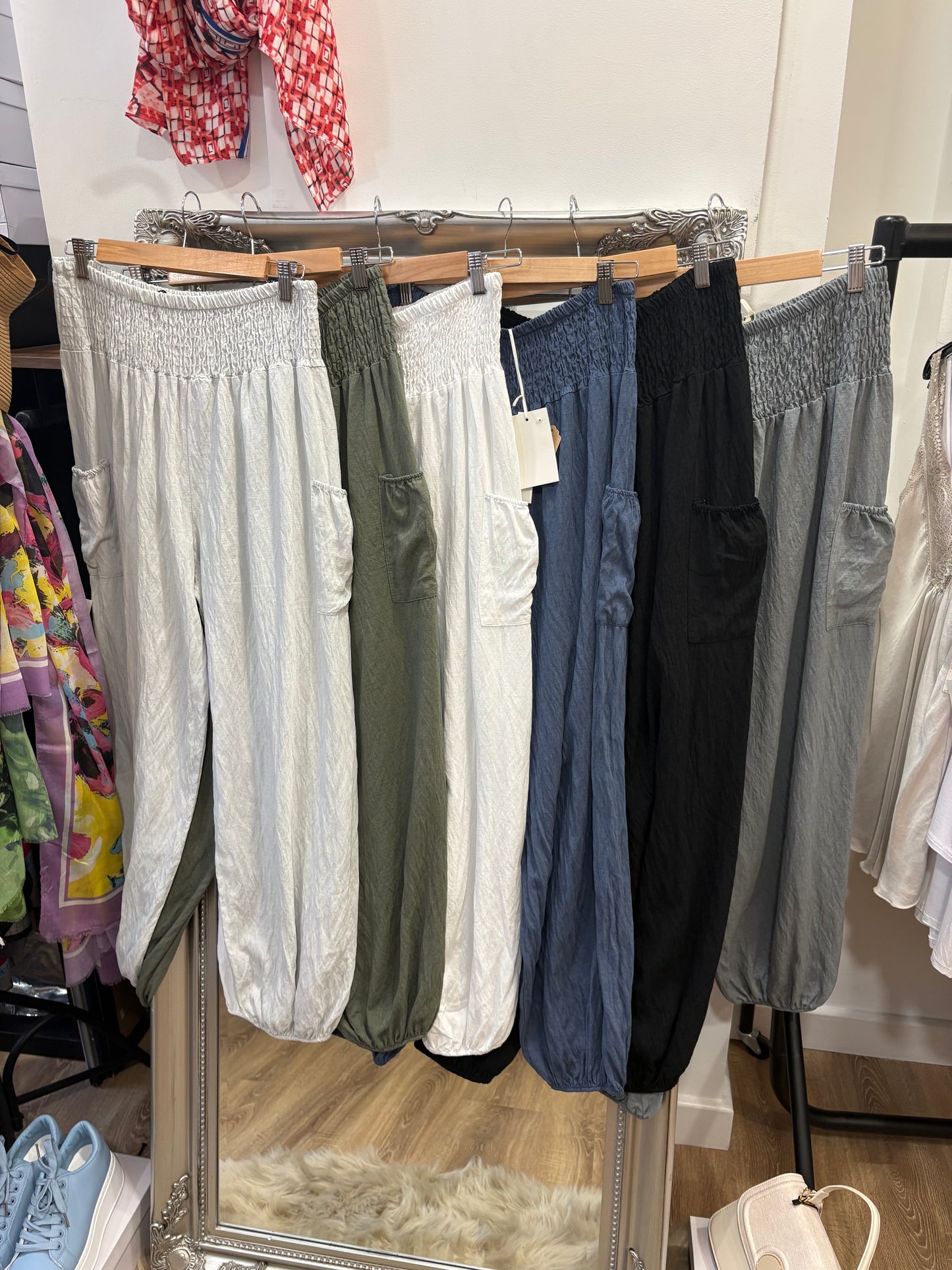 Harem Side Pocket Trouser