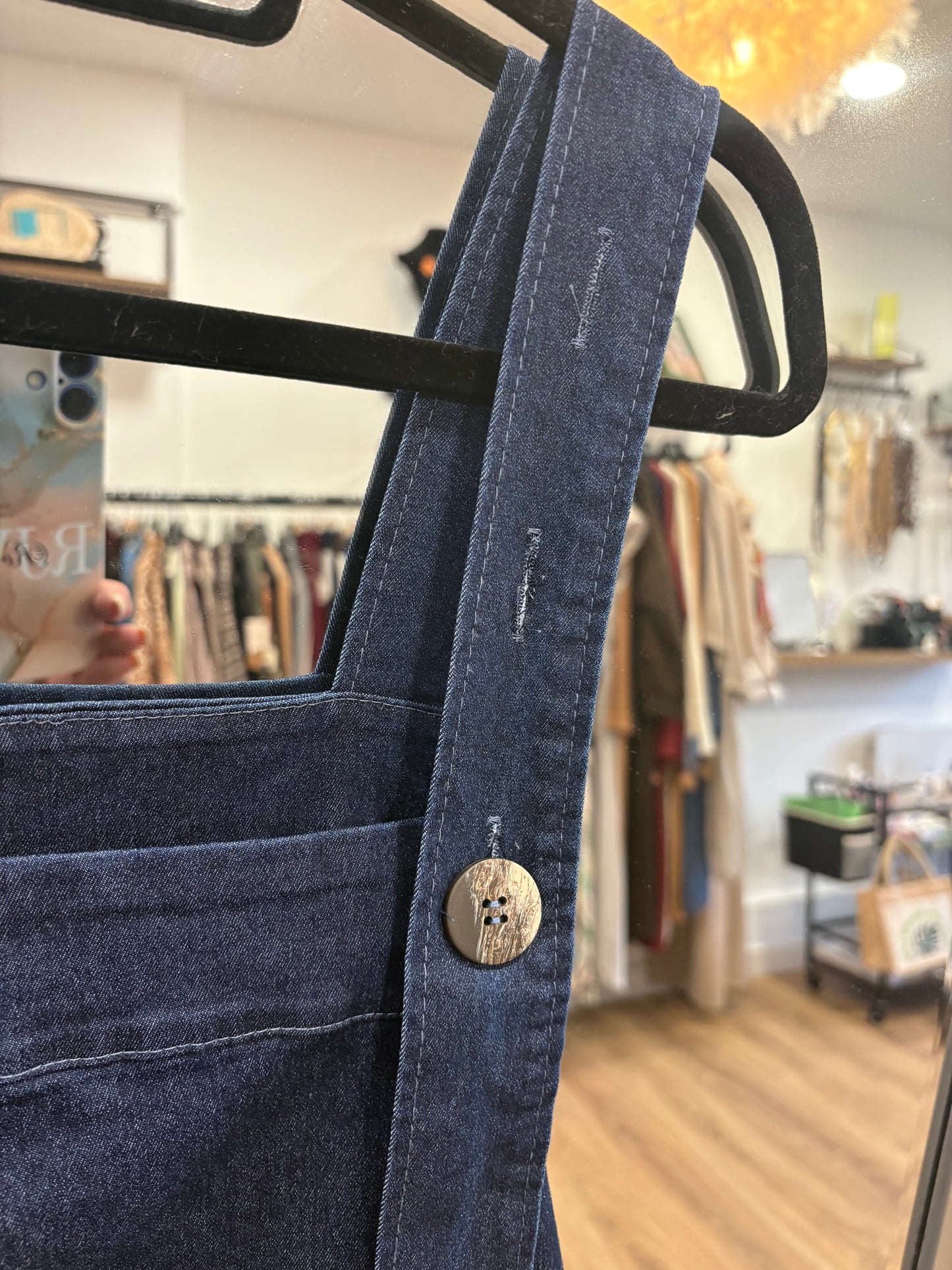 Dungaree Cocoon Dress