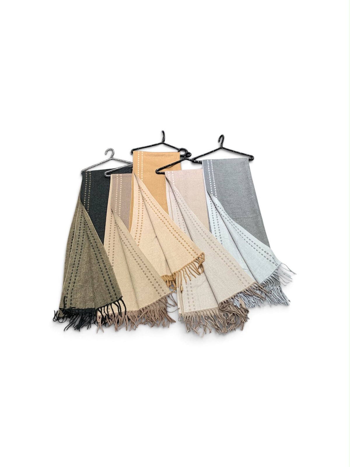Supersoft, thick, wool blend Scarves.