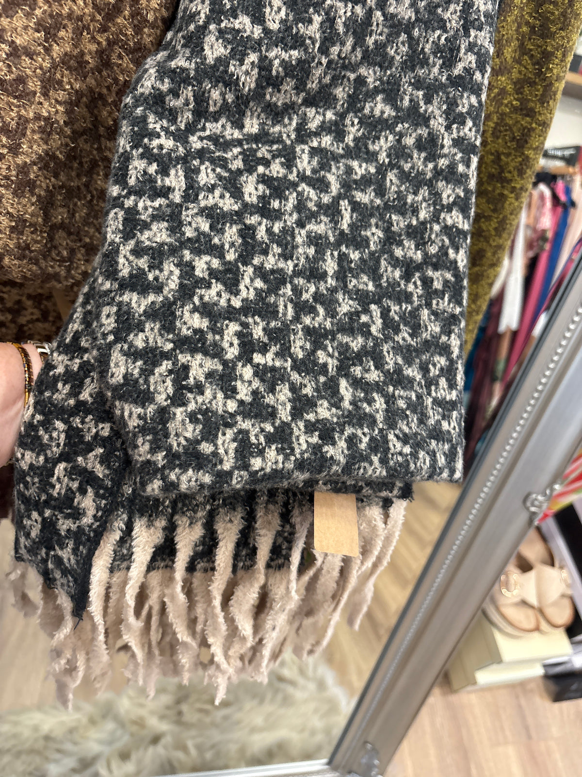 Supersoft, thick, wool blend Scarves.