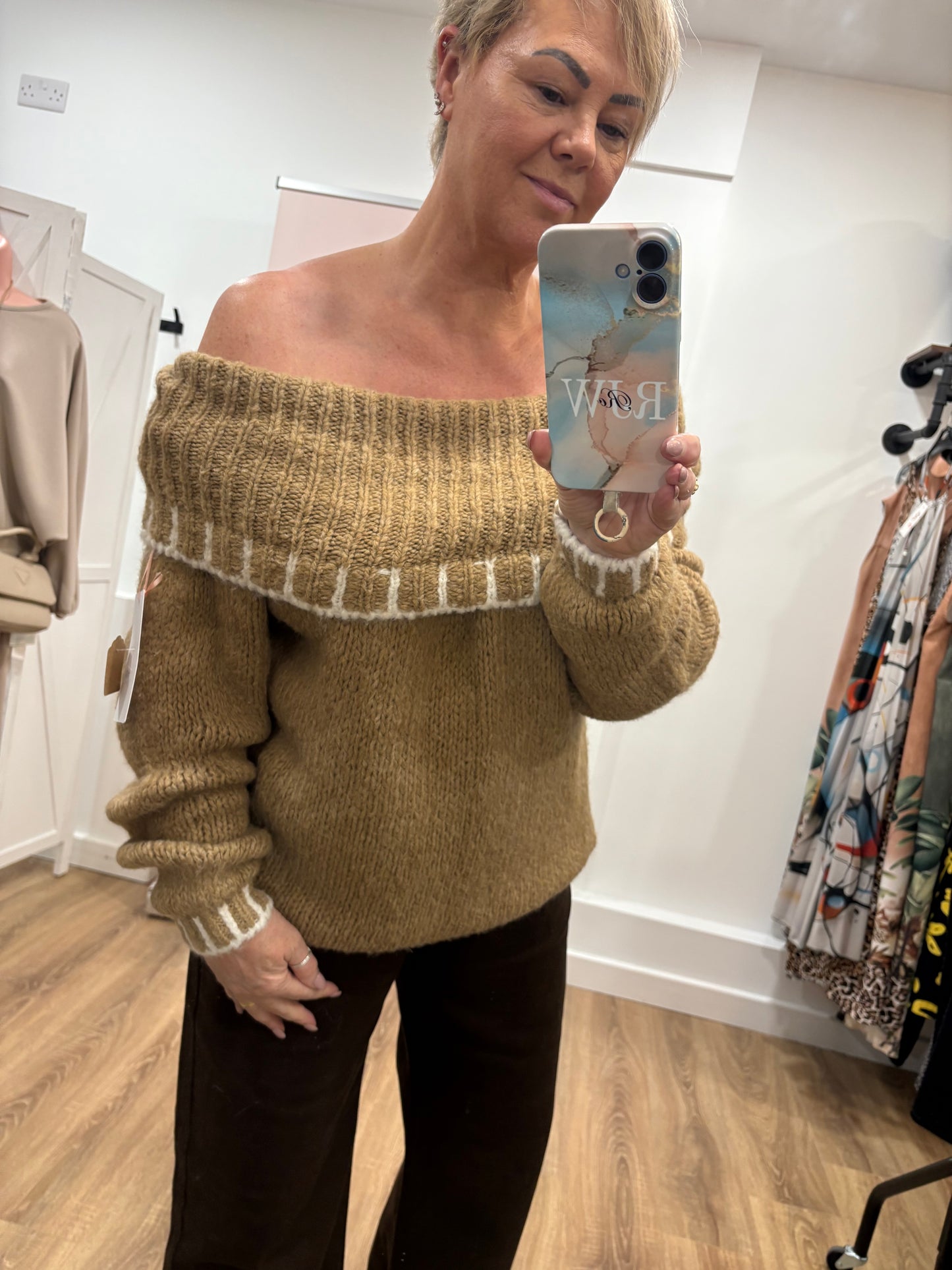 Blanket Stitch Edge Jumper