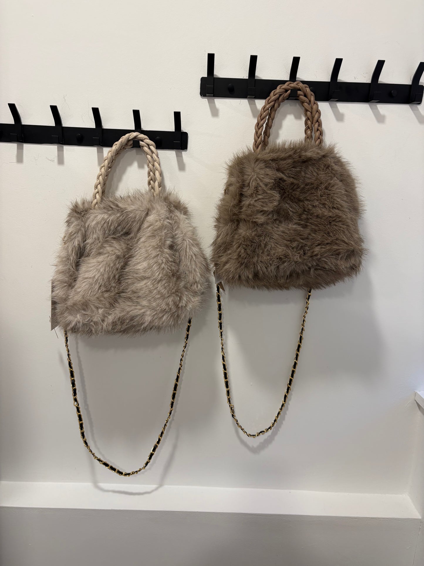 Small Faux Fur Bag
