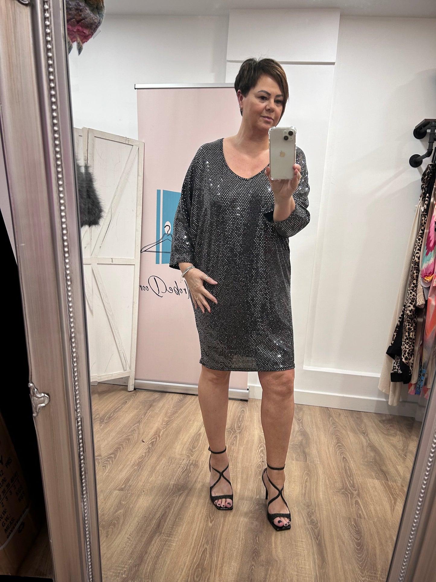 Sequin Tunic Top/ Dress