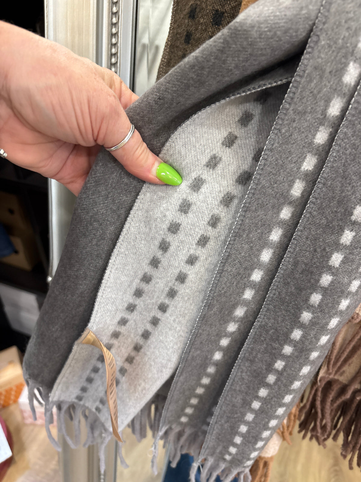Supersoft, thick, wool blend Scarves.