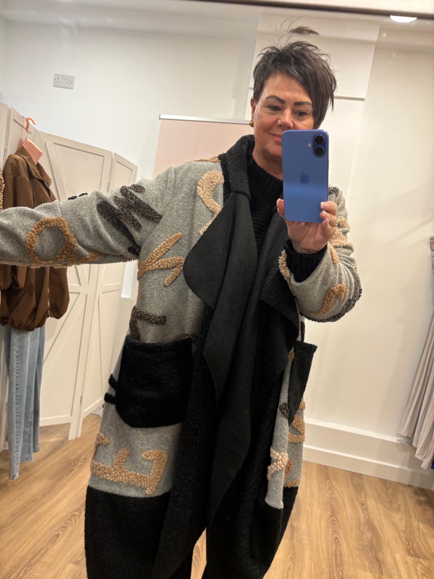 Cocoon Edge to Edge Coat