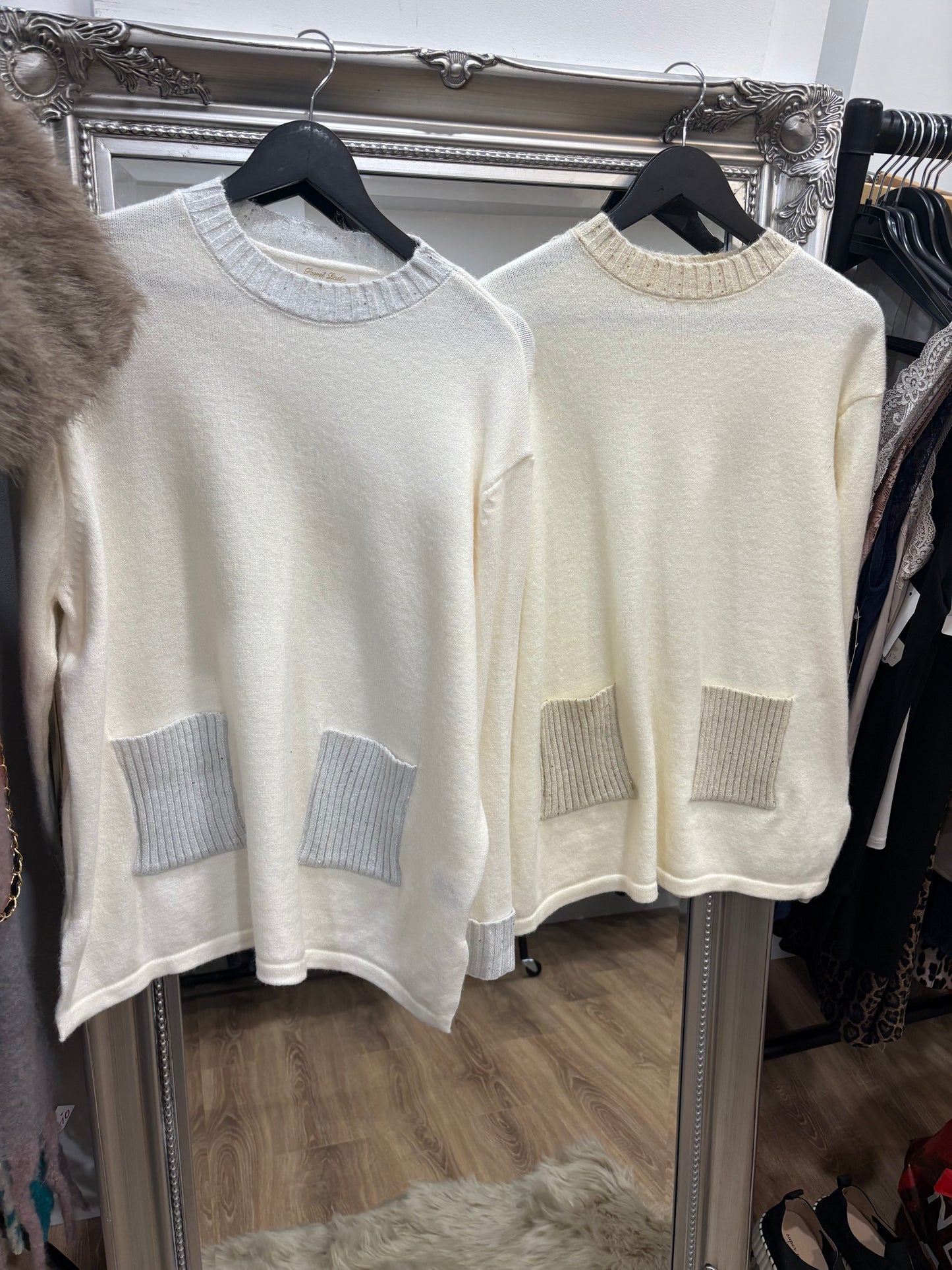 Glitter Edged Jumper