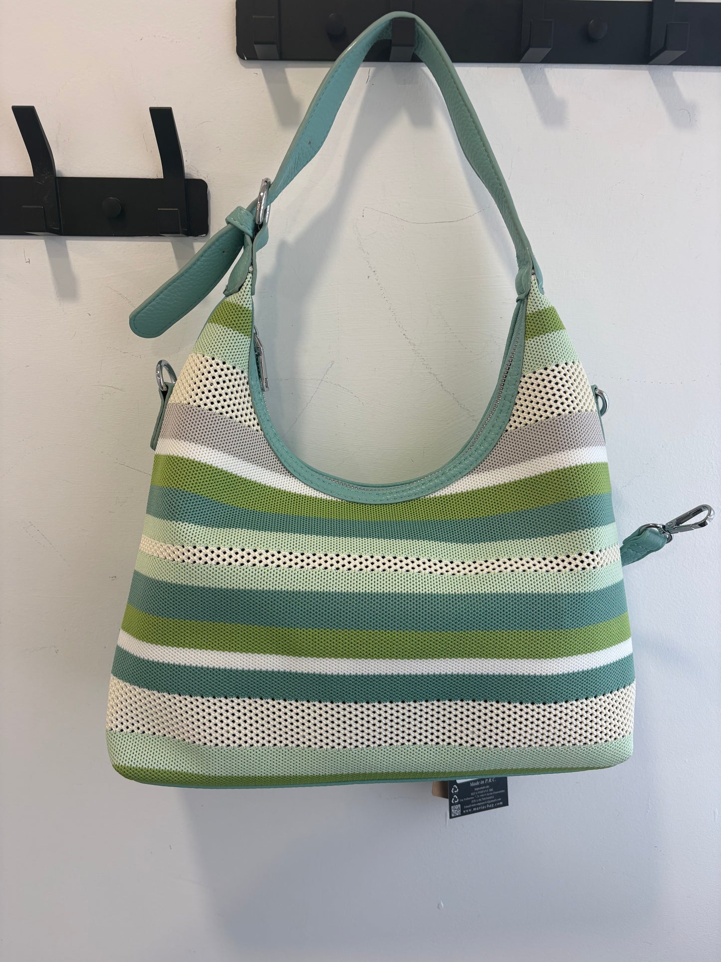 Stripe Shoulder Bag