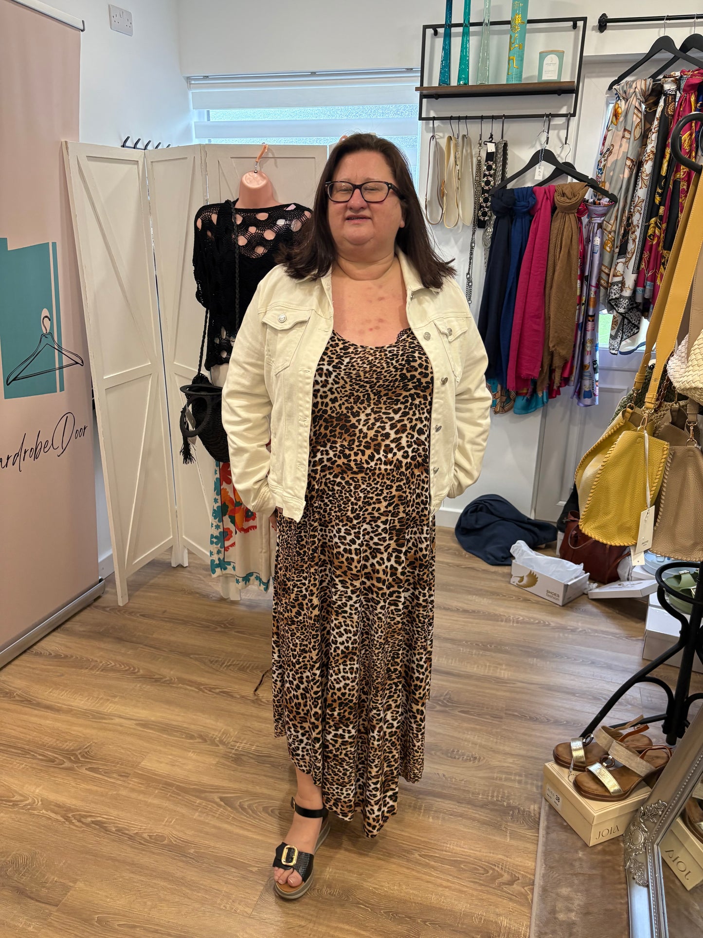Slinky, Strappy, Stretch Midaxi Dress