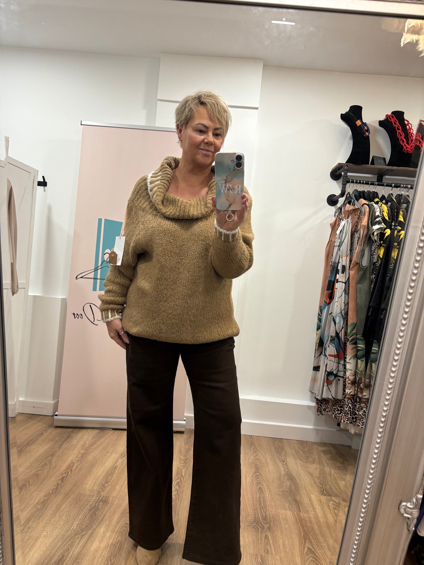 Blanket Stitch Edge Jumper