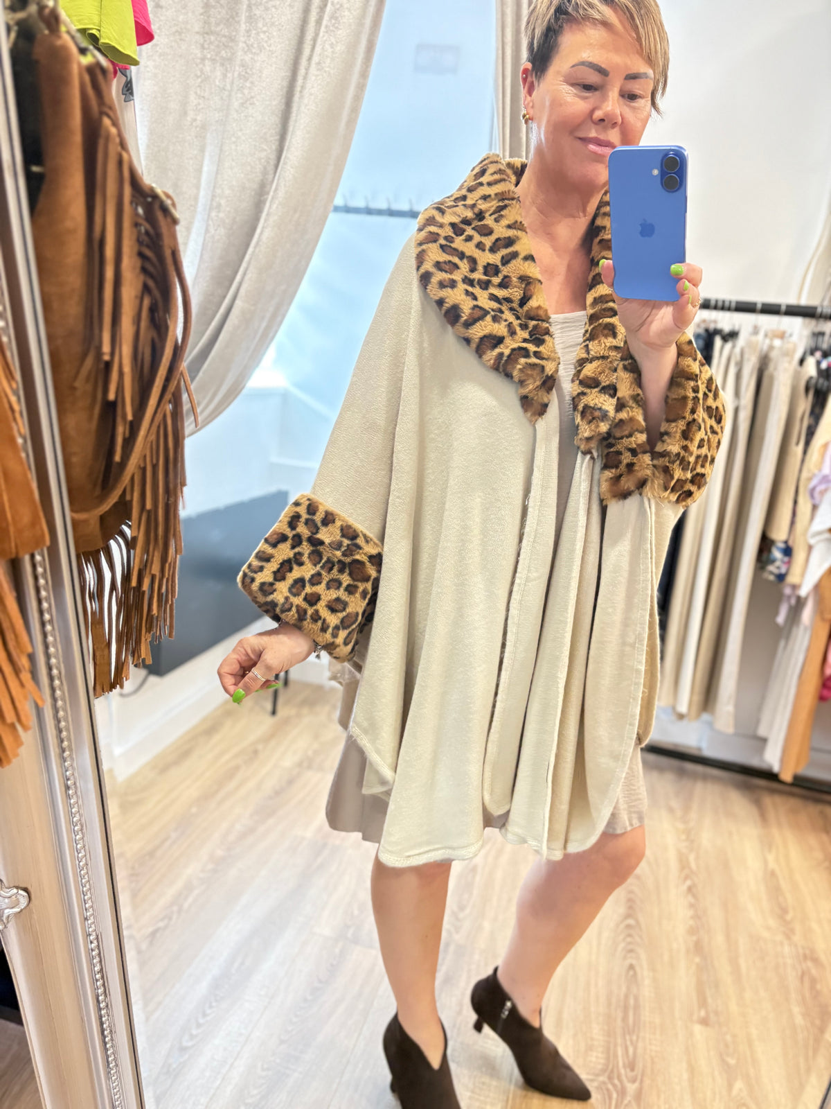 Animal Fun Fur Cape