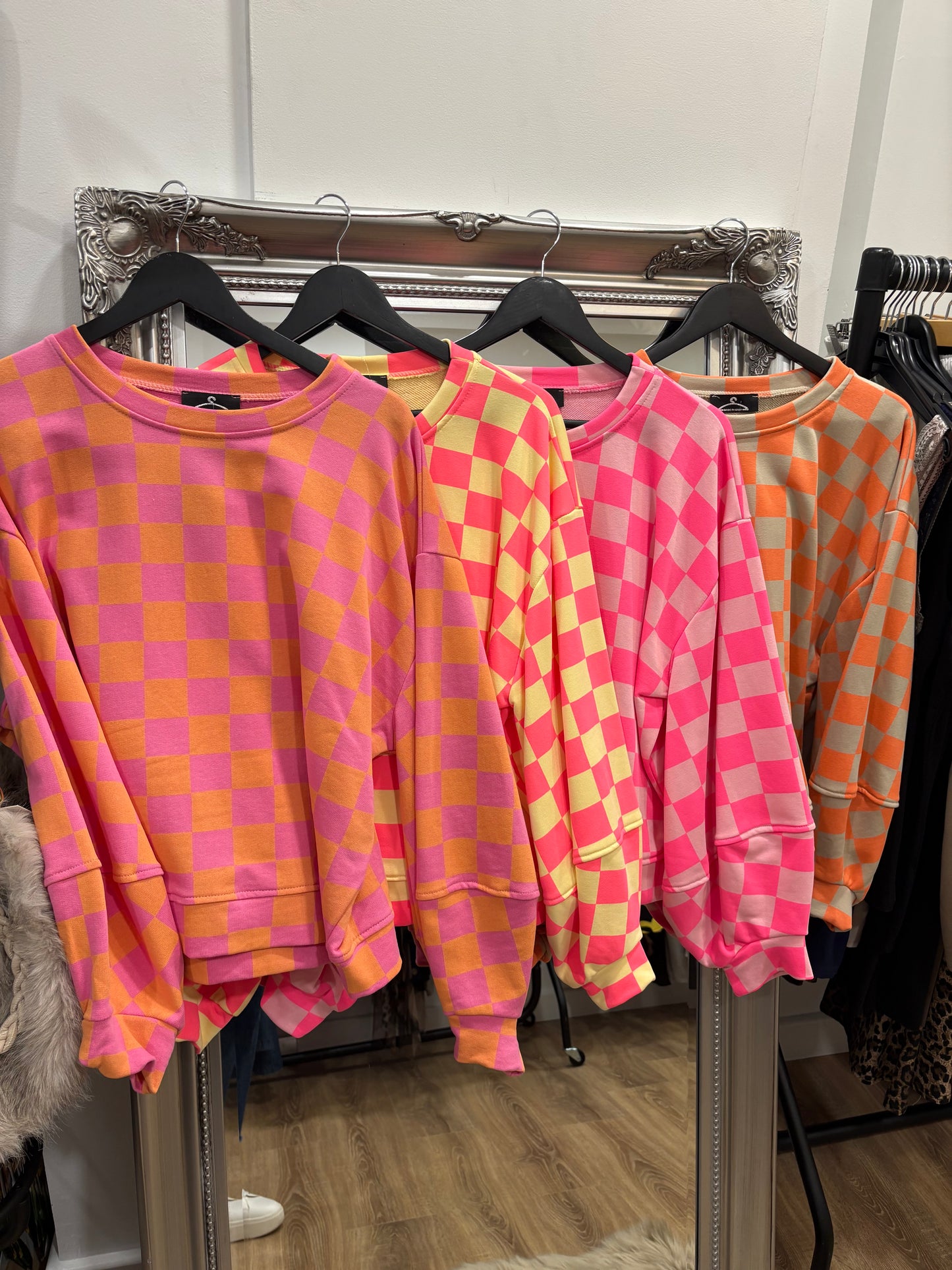 Jockey Check Sweatshirt