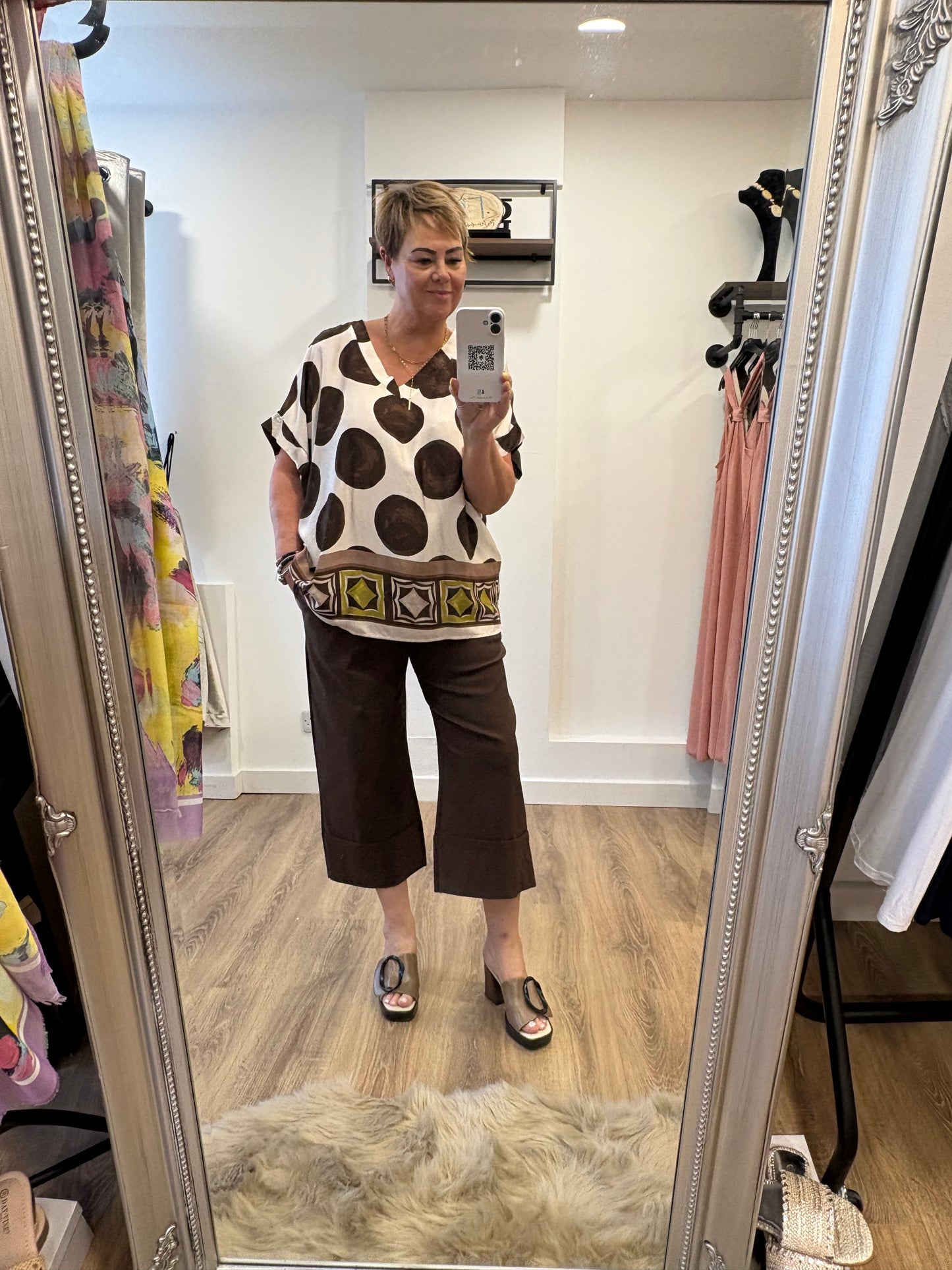 V Neck Design Blouse