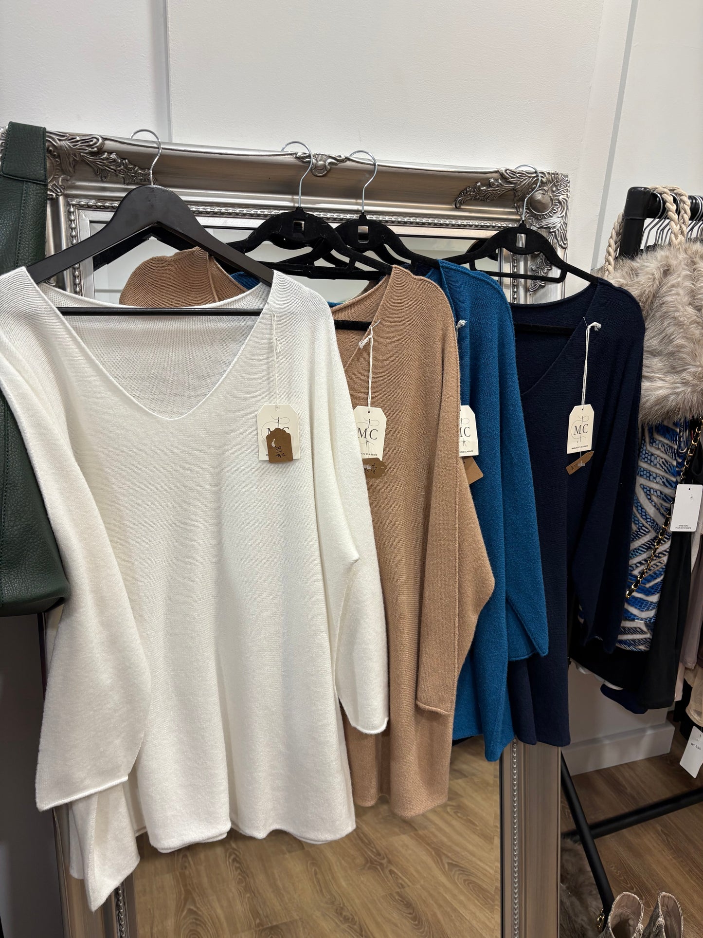 Plain, Supersoft, Loose Fit Jumper