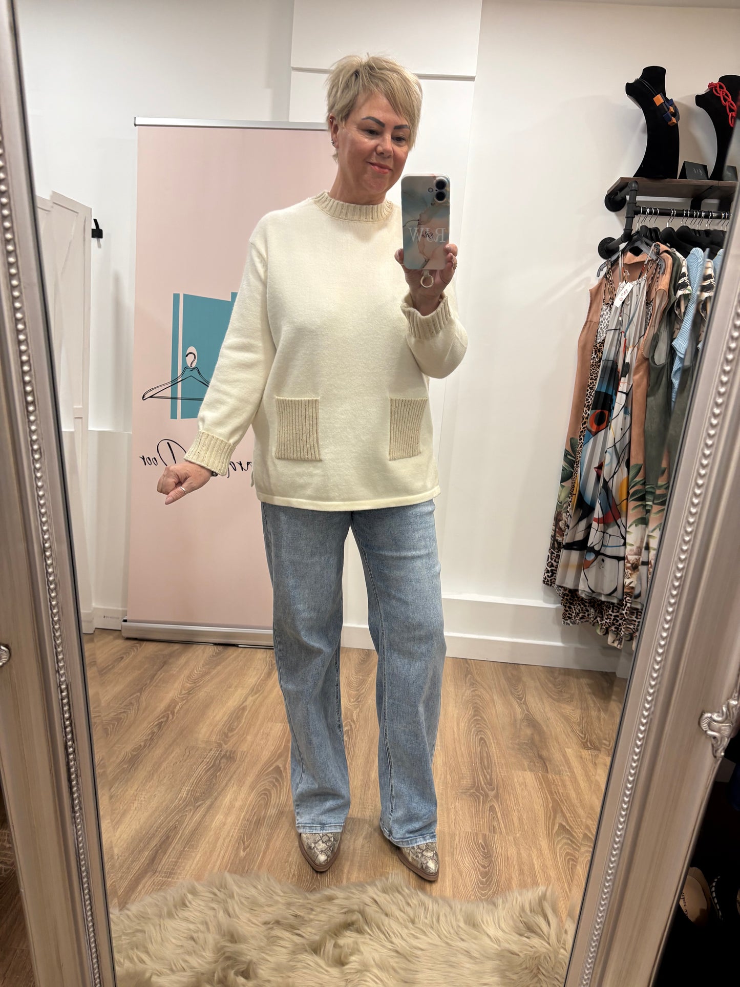 Glitter Edged Jumper