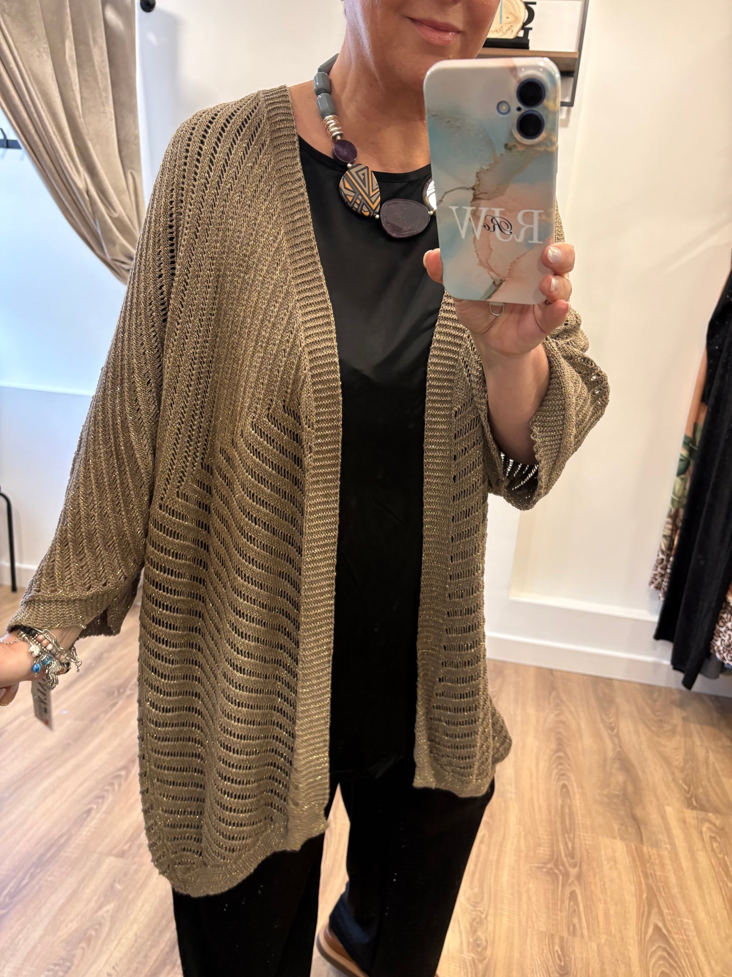 Longline, Crochet Cardigan