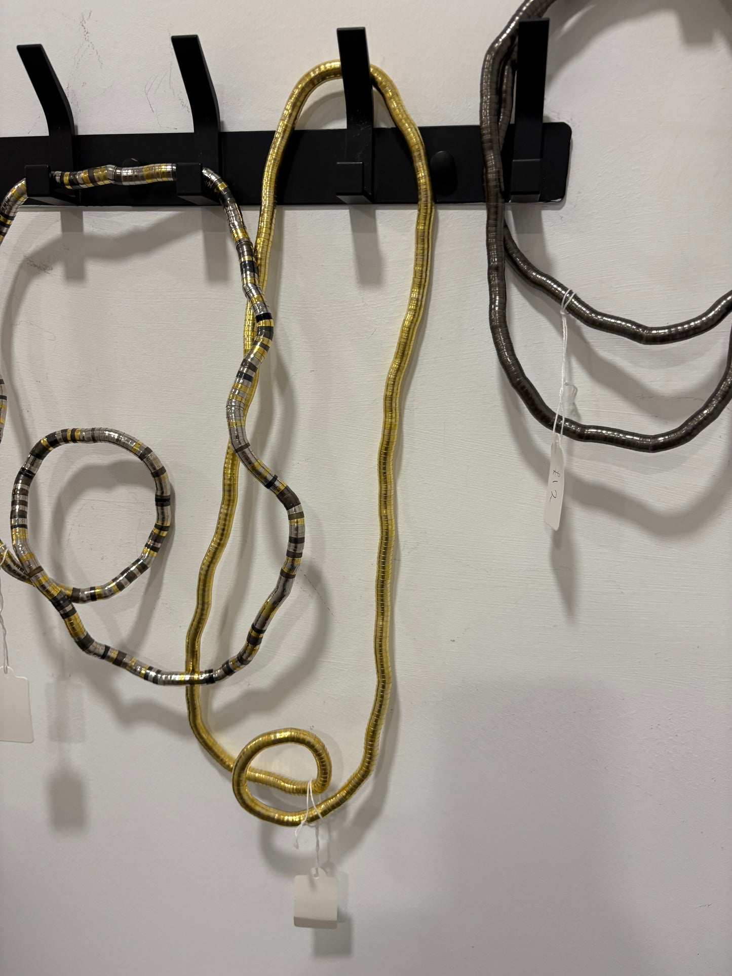 Metallic, Bendy Necklace