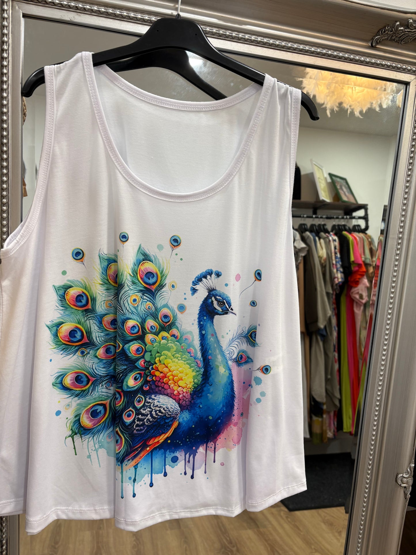 Mediterranean Print Vest Top