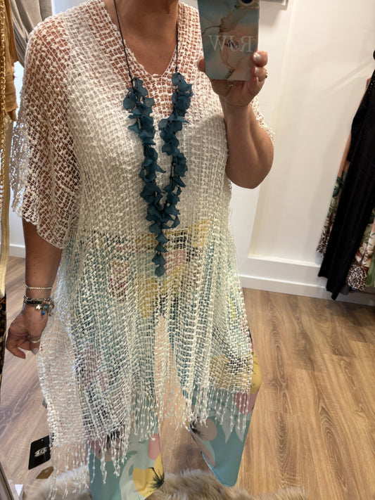 Longline Crochet Tunic